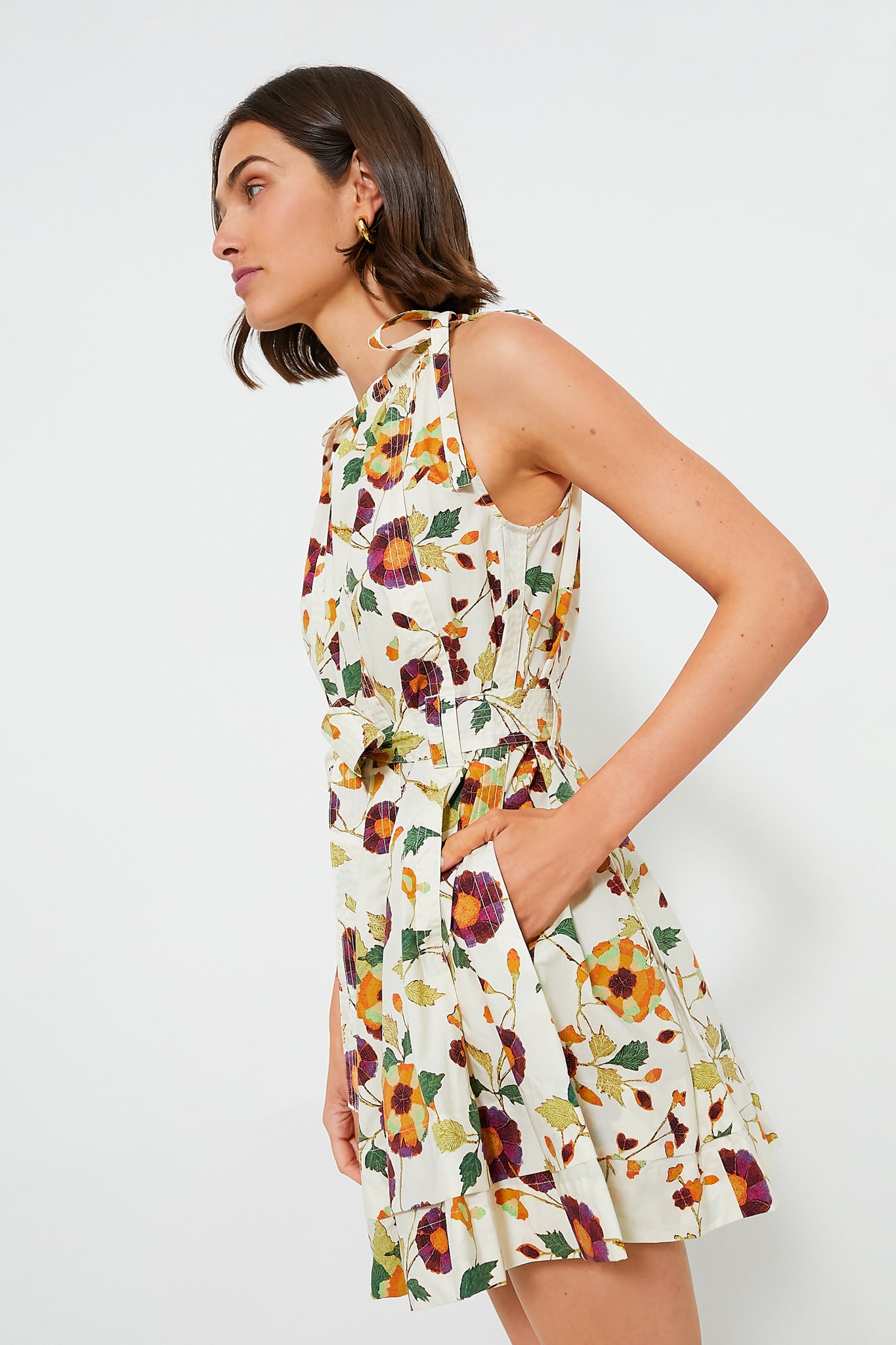 White Iris Brienne Dress-Get Girly