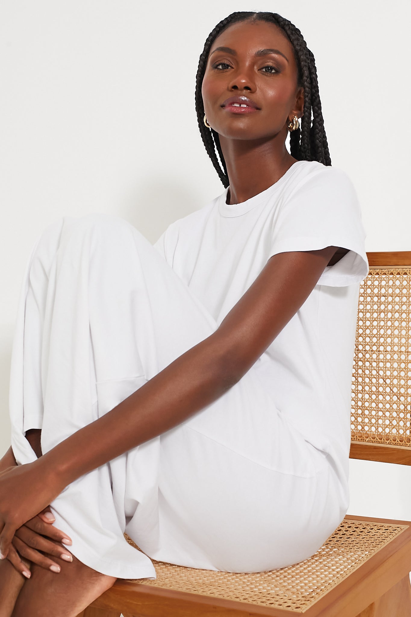 White Margo Maxi Dress-Get Girly