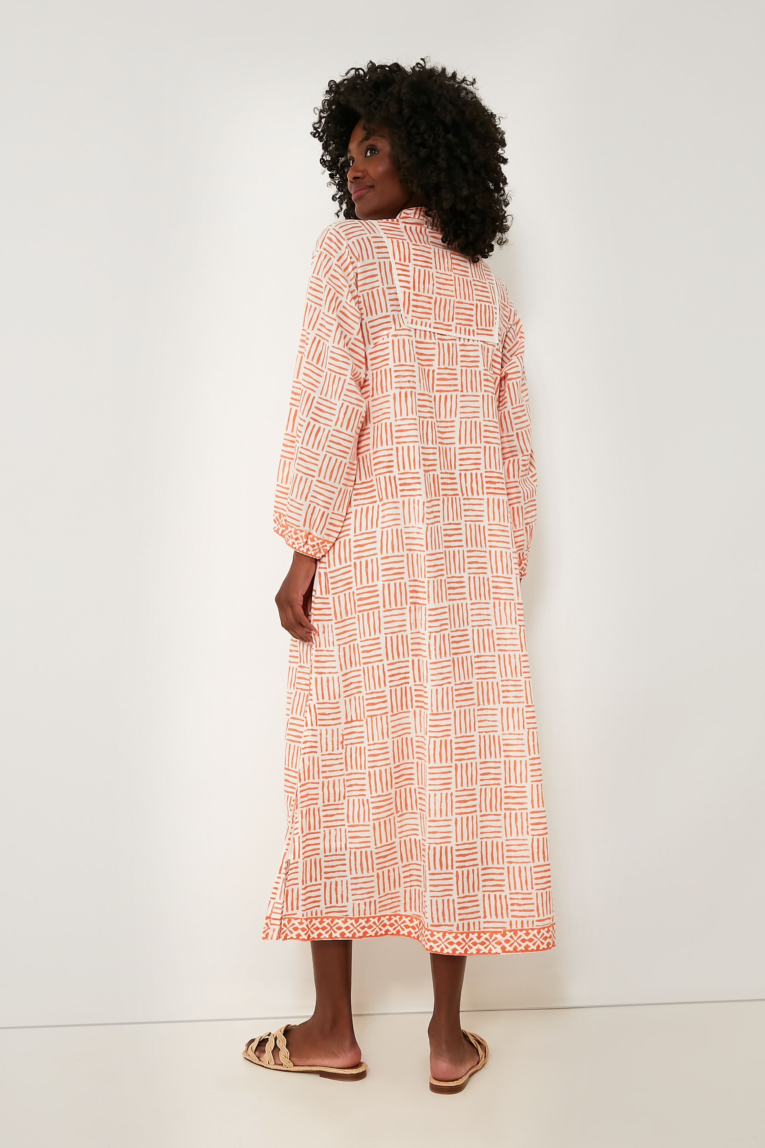 Coral Endless Summer Kaftan-Get Girly