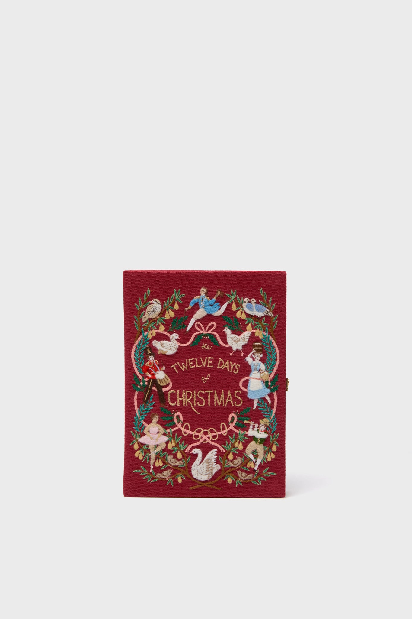 The Twelve Days of Christmas Book Clutch-Get Girly