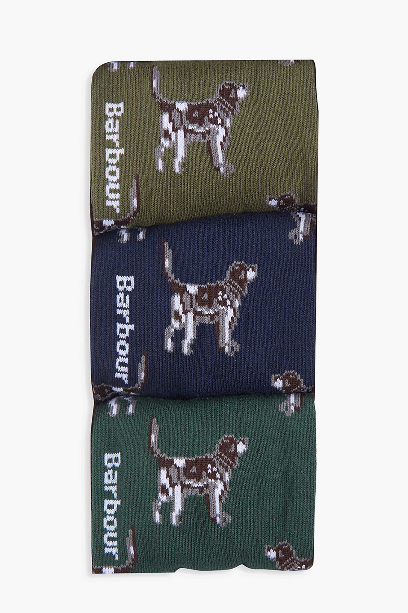 Forest Mist Pointer Dog Socks Gift Box-Get Girly