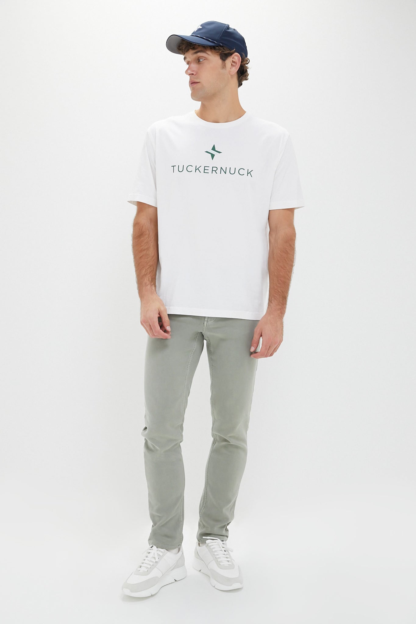 White Get Girly Tee-Get Girly