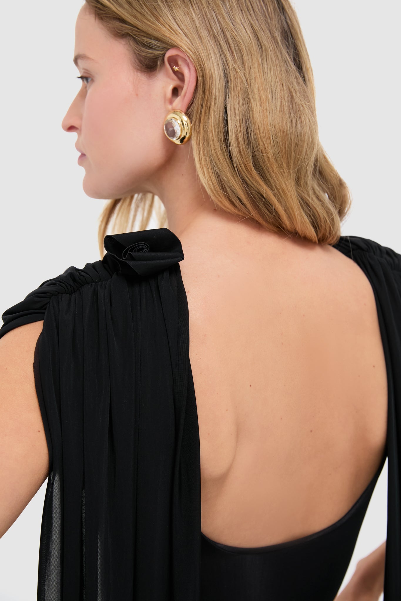 Black Batista Maxi Dress-Get Girly