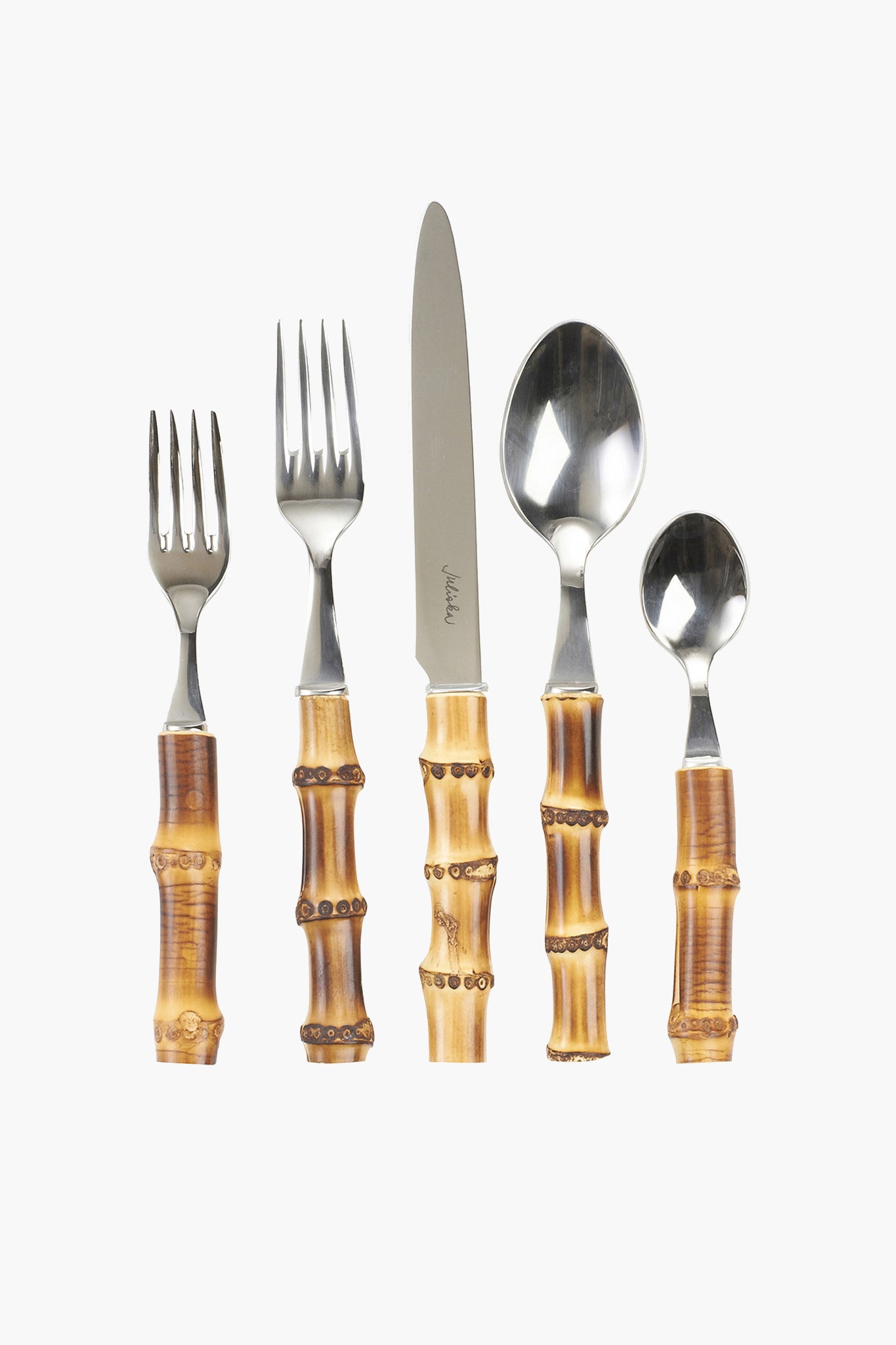 Bamboo 5 Piece Place Setting-Get Girly