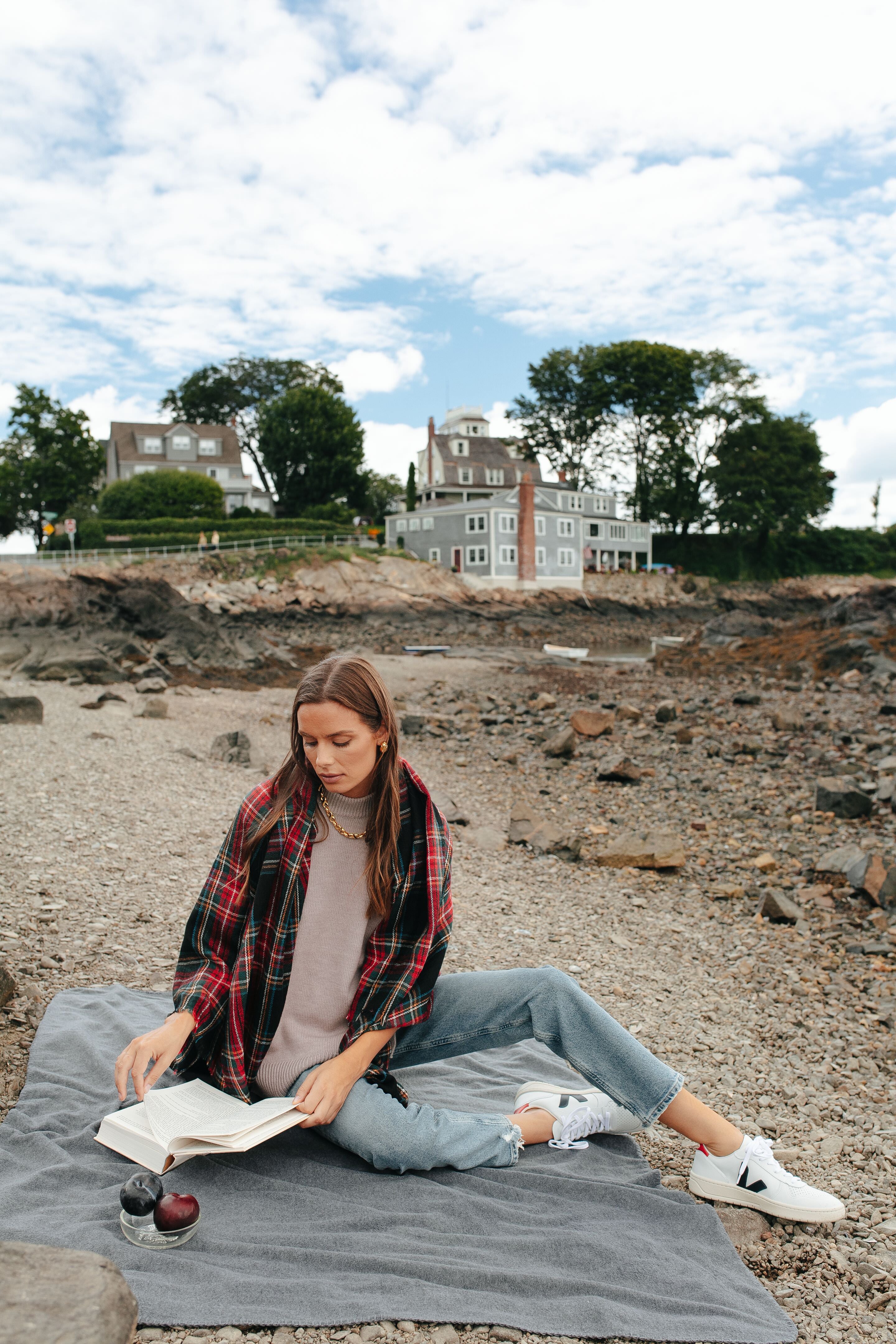 Extra-White Nautico Pekin V-10 Sneakers-Get Girly