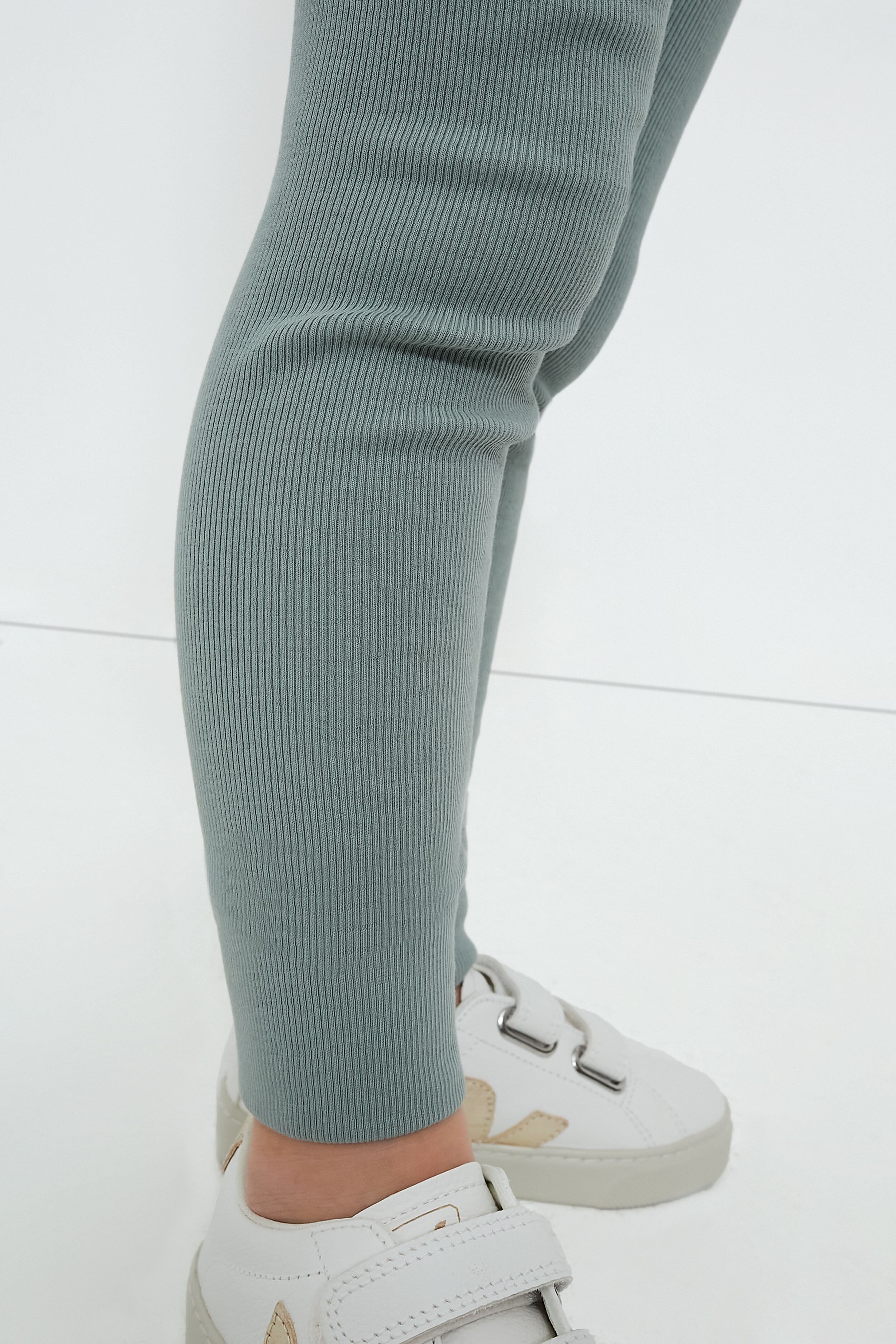 Agave Essential Rib Leggings-Get Girly