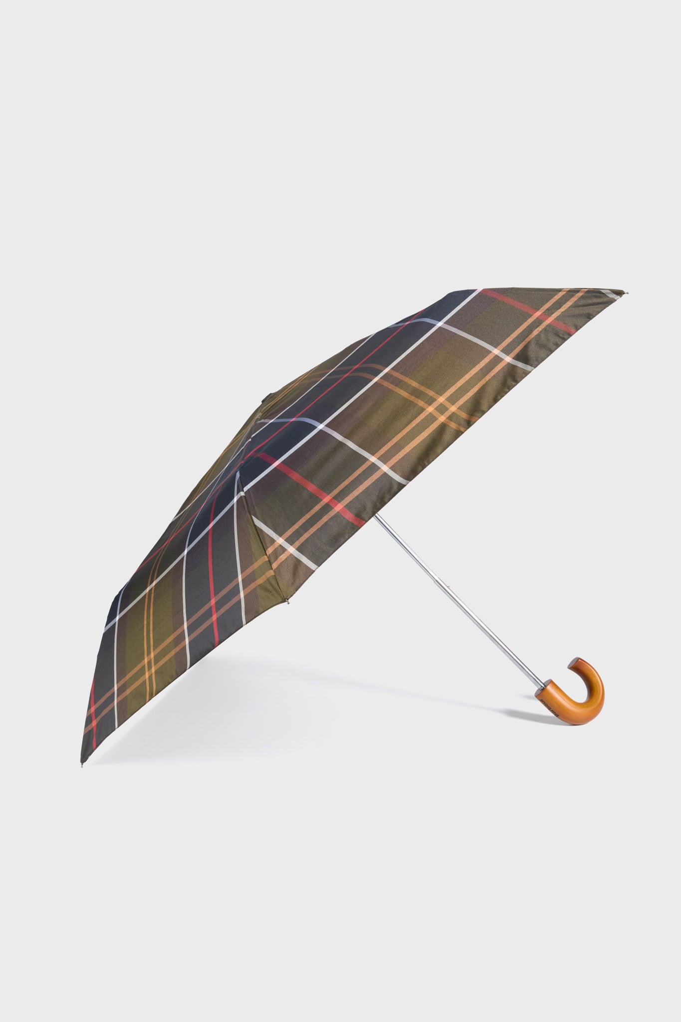 Classic Tartan Mini Umbrella-Get Girly