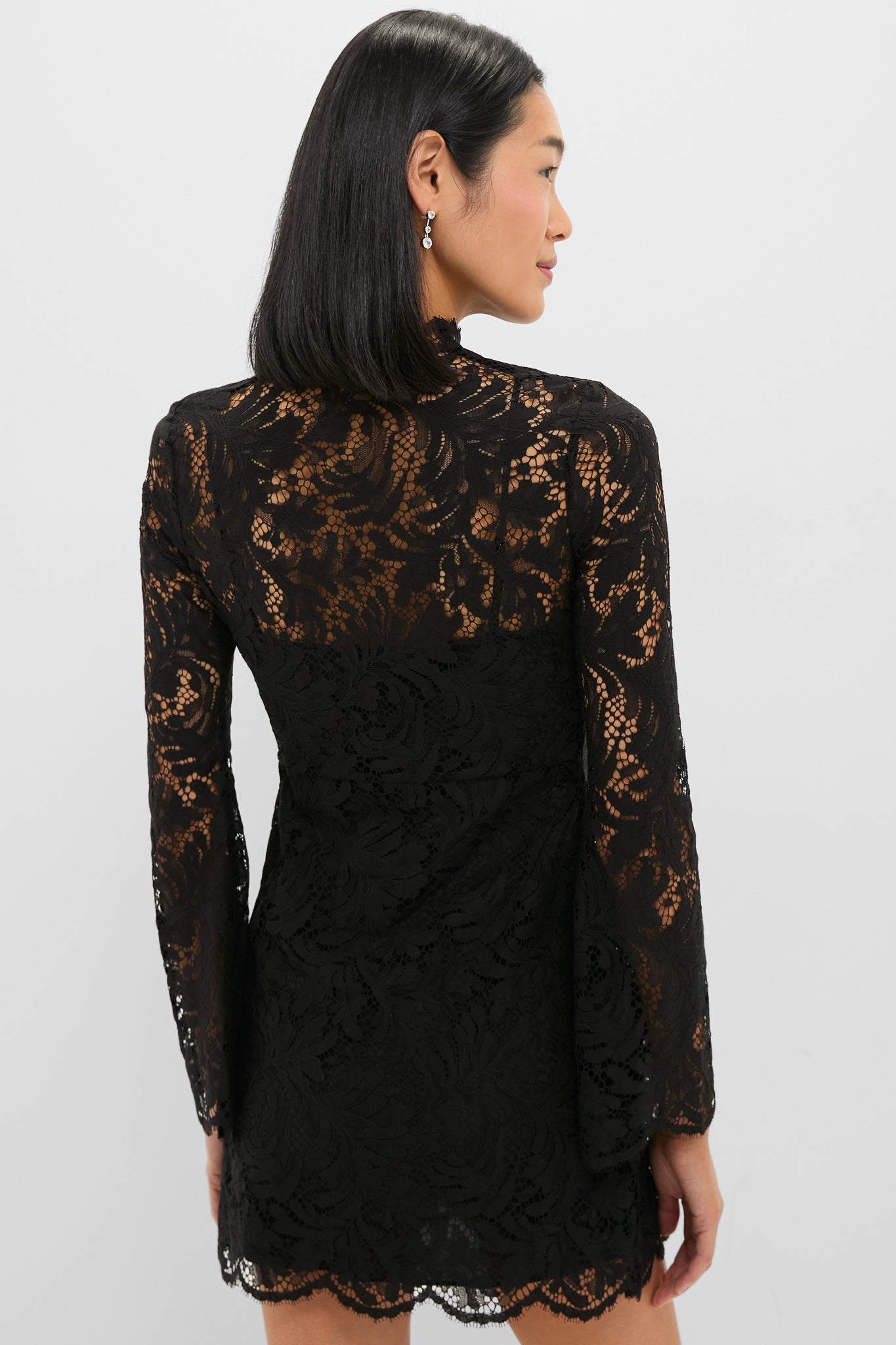 Black Eden Mini Dress-Get Girly