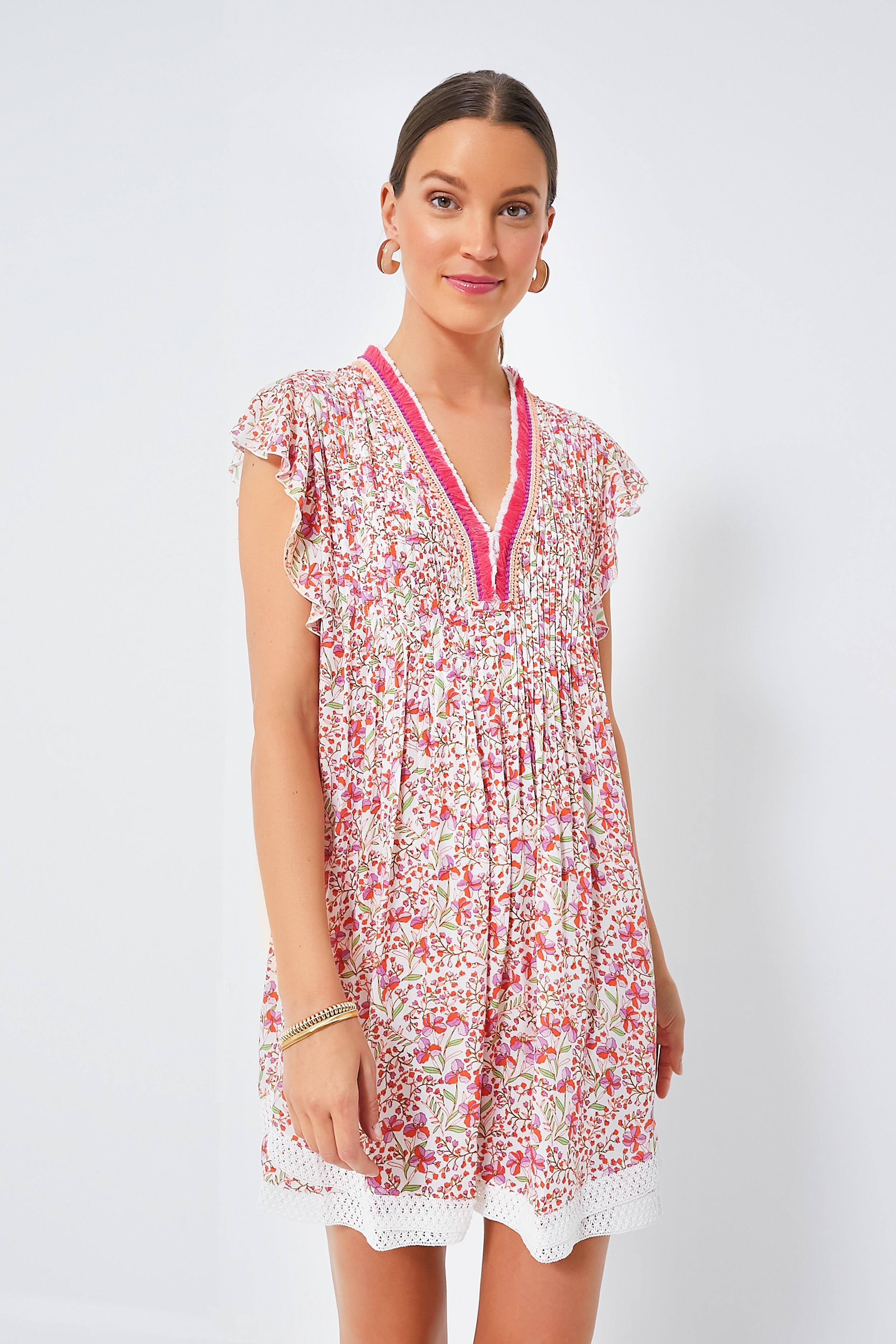 Pink Mini Jonquille Sasha Mini Dress-Get Girly