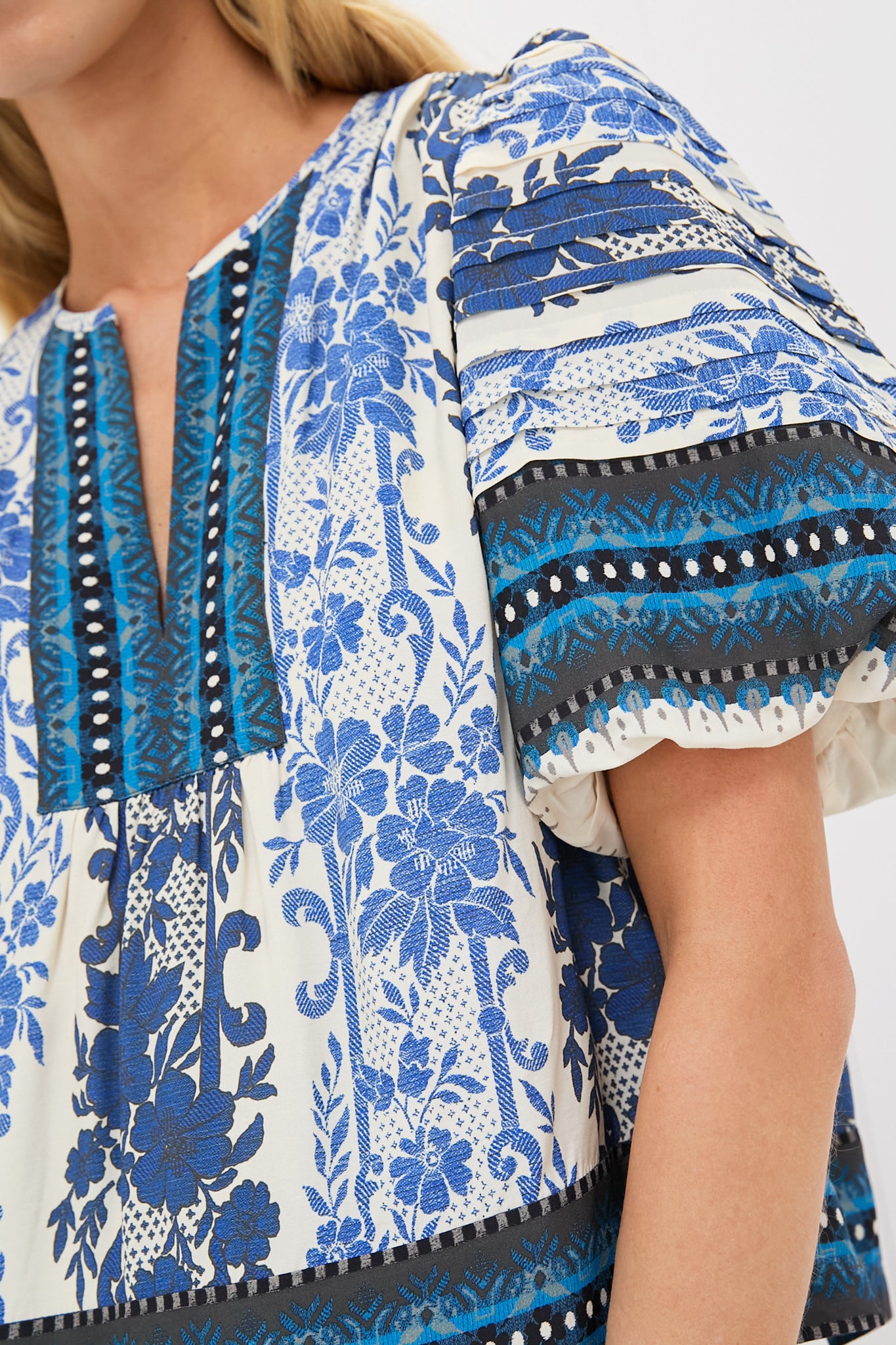 Bondi Blues Viscose Dina Blouse-Get Girly