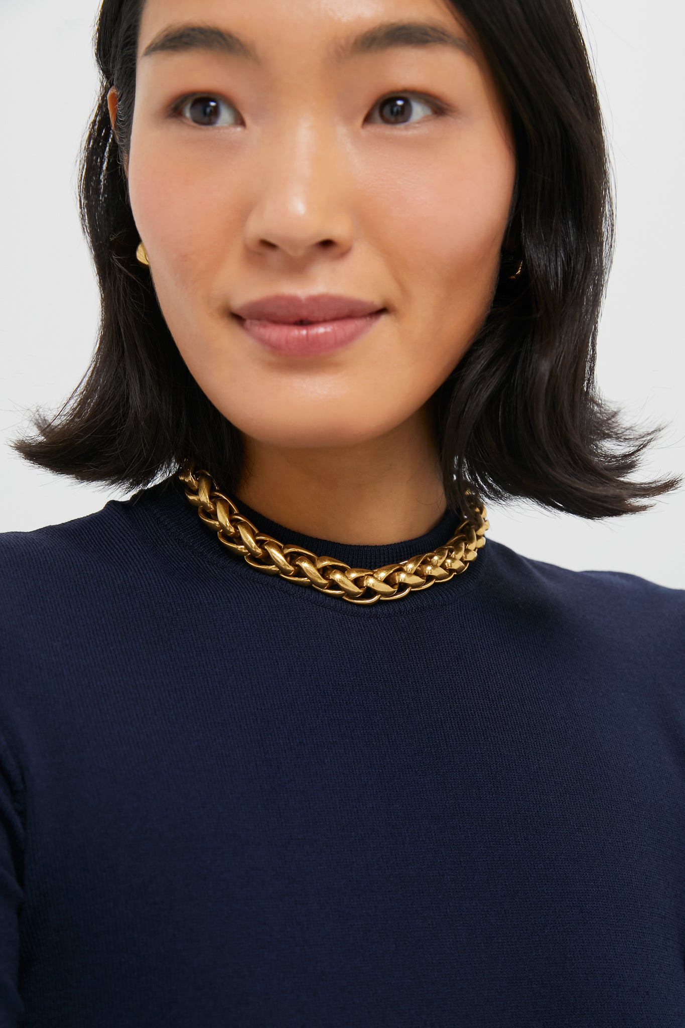 Antique Brass Grano Choker Body Jewelry-Get Girly