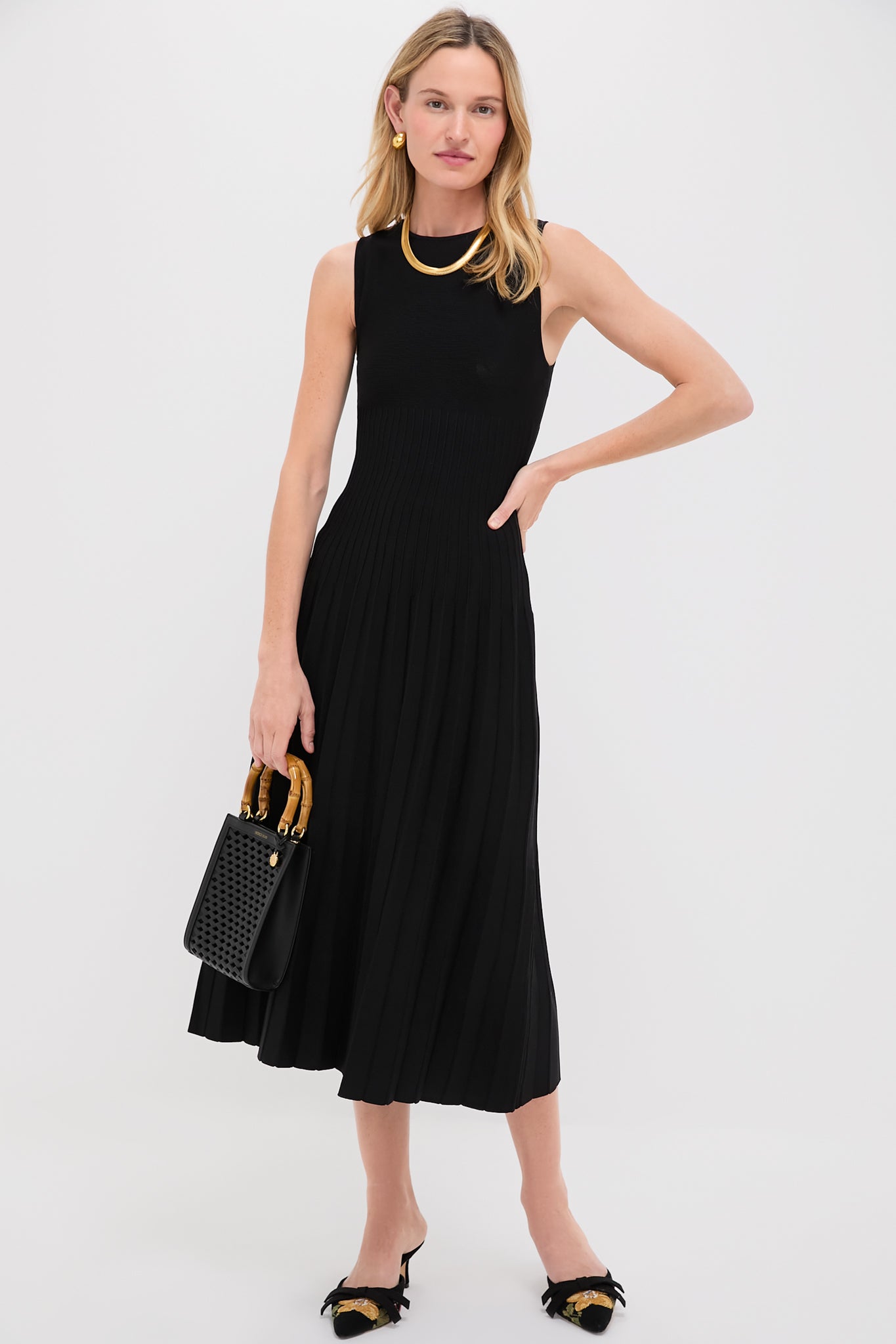Black Elyse Dress-Get Girly