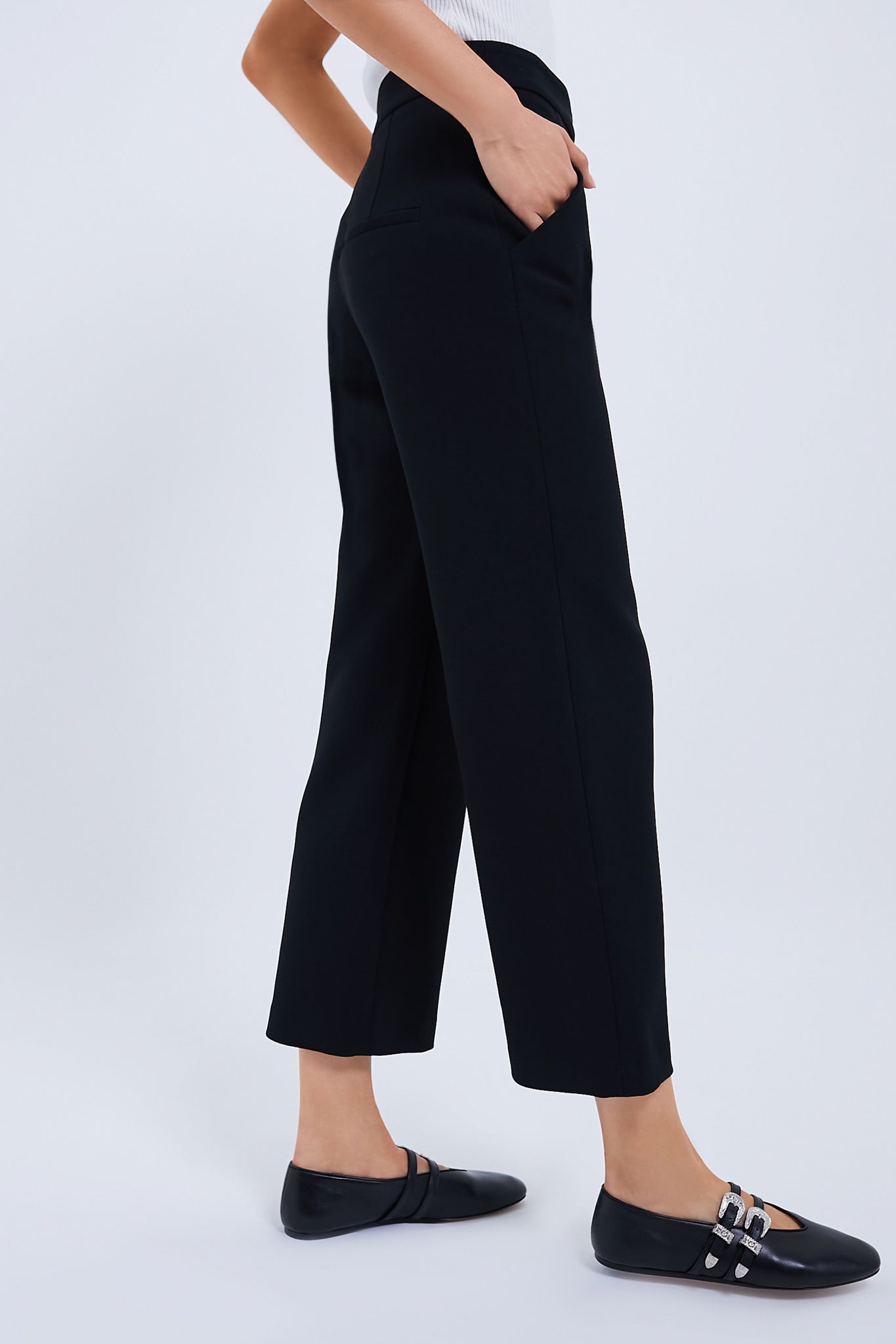 Black Brixton Pant-Get Girly