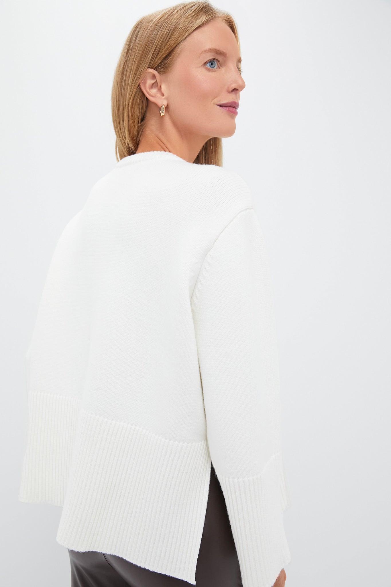 Winter White Carington Sweater-Get Girly