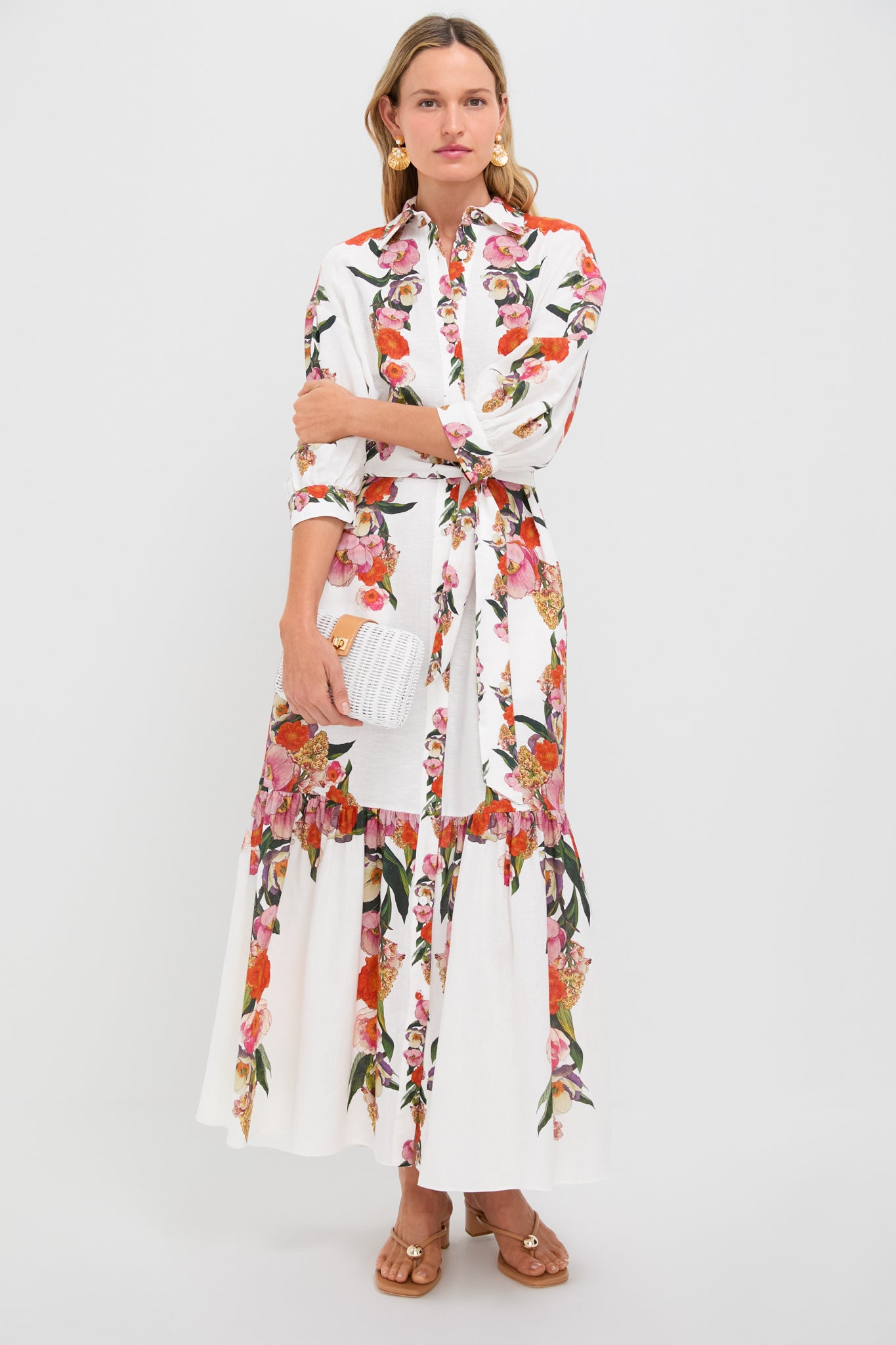 Gold Ariel Earrings-Get Girly