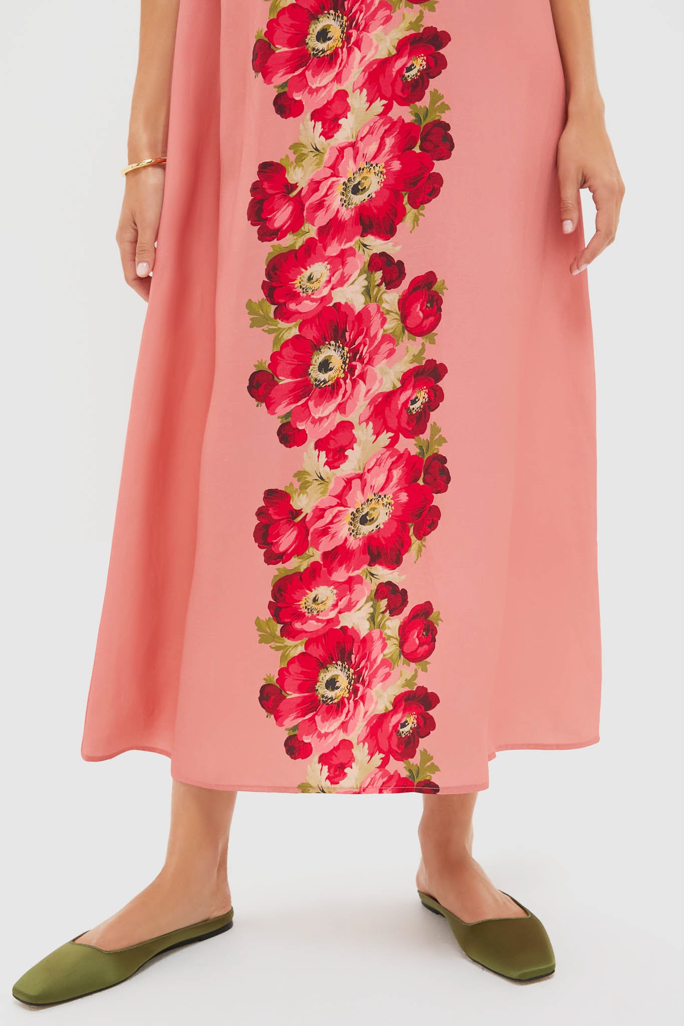 Coral Poppy Portia Dress-Get Girly