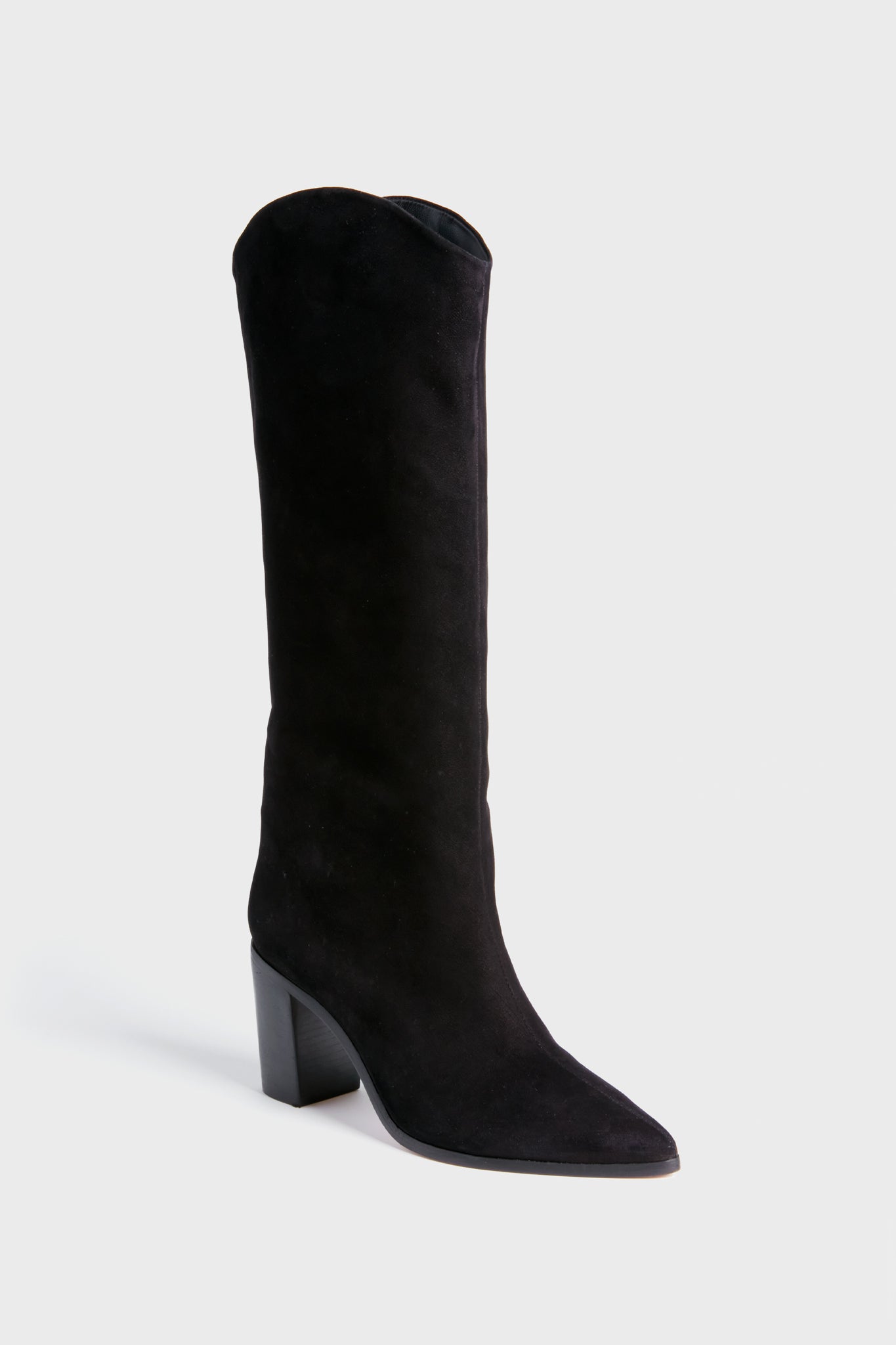 Black Maryana Block Boots-Get Girly