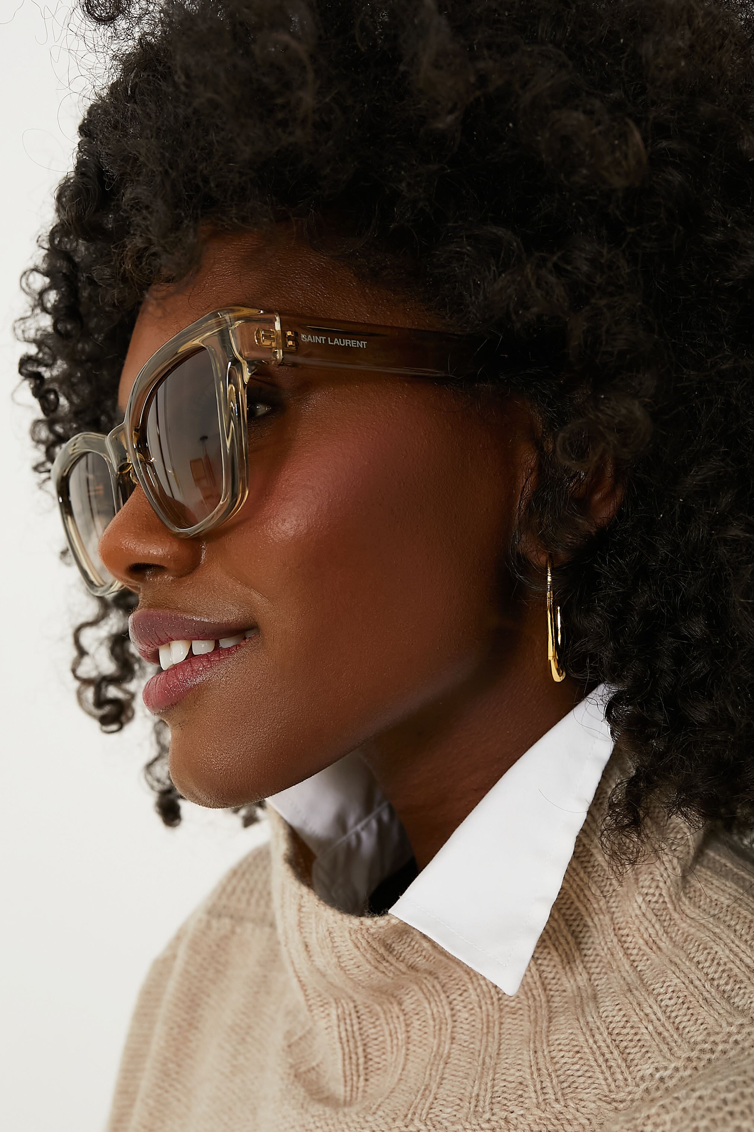 Yellow Cat Eye Sunglasses-Get Girly