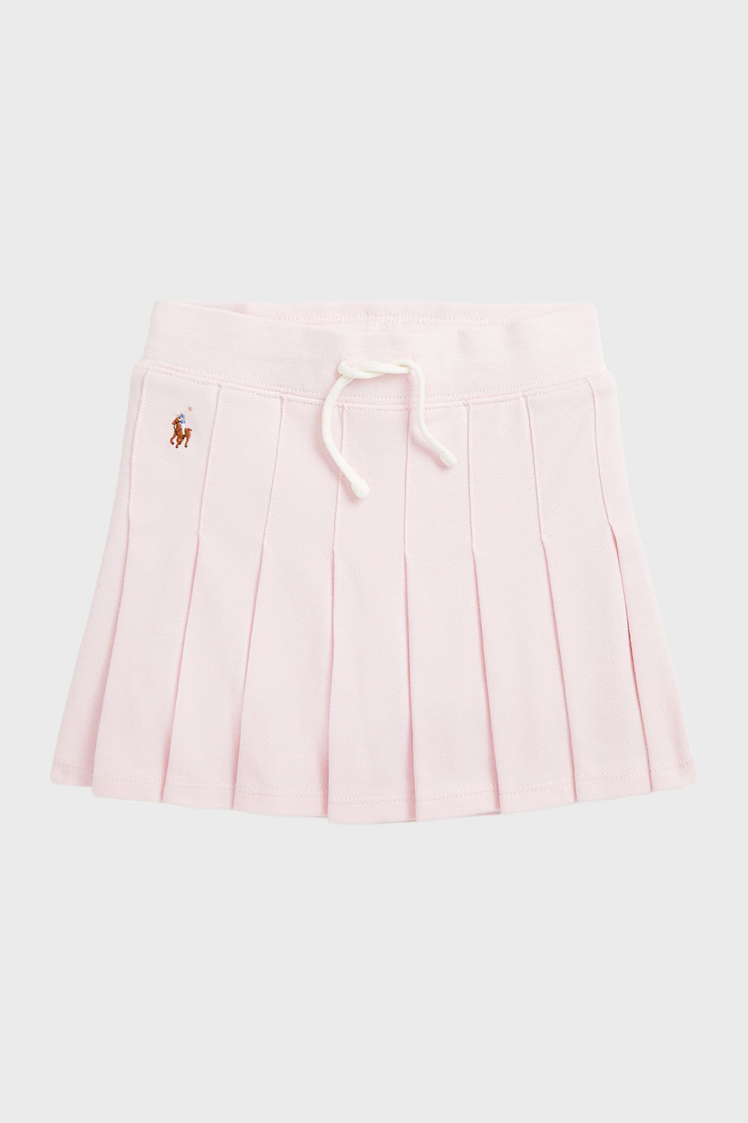 Girls Pleated Mesh Skort-Get Girly