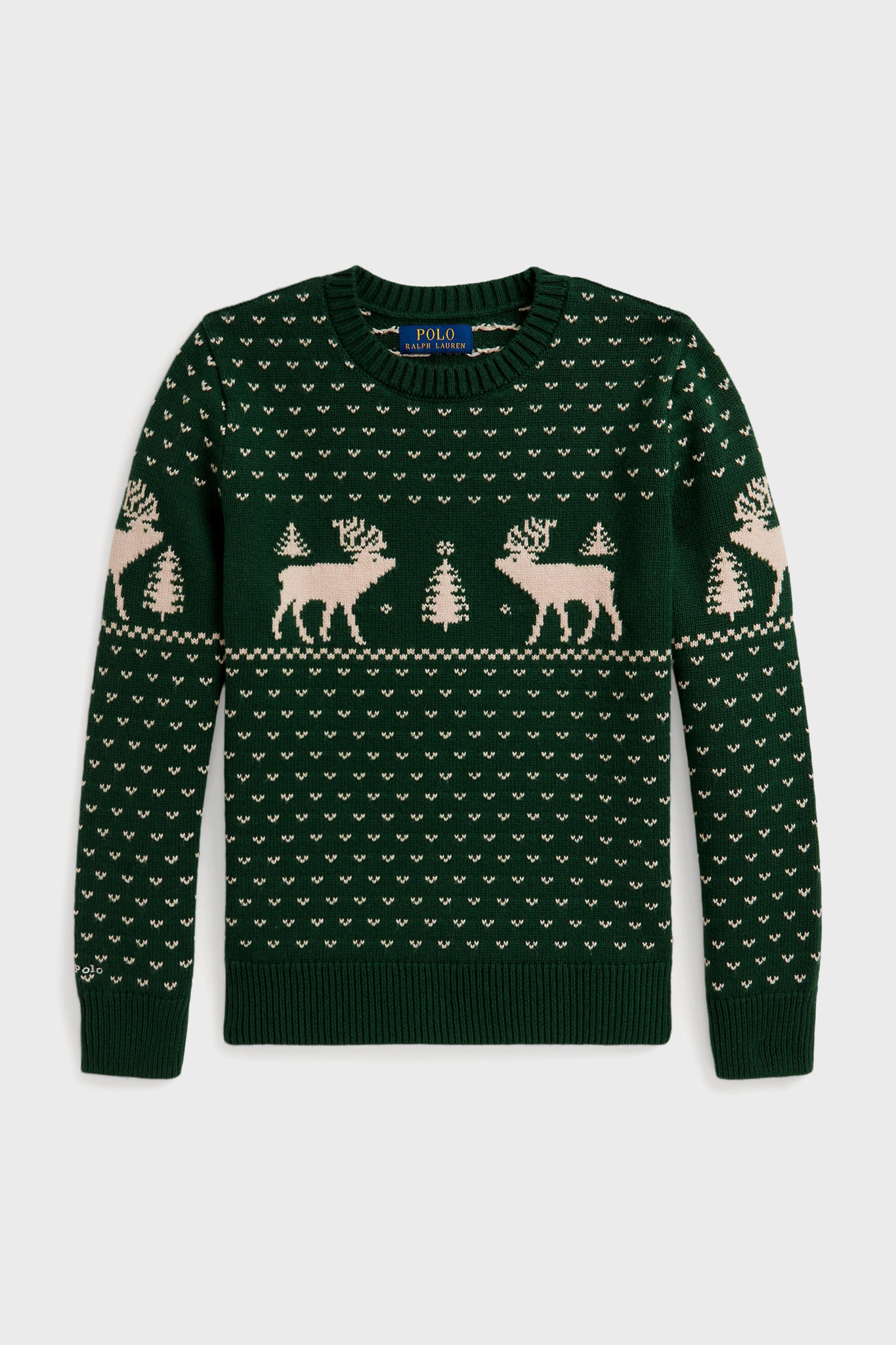 Boys Long-Sleeve Reindeer Sweater Coverall-Get Girly