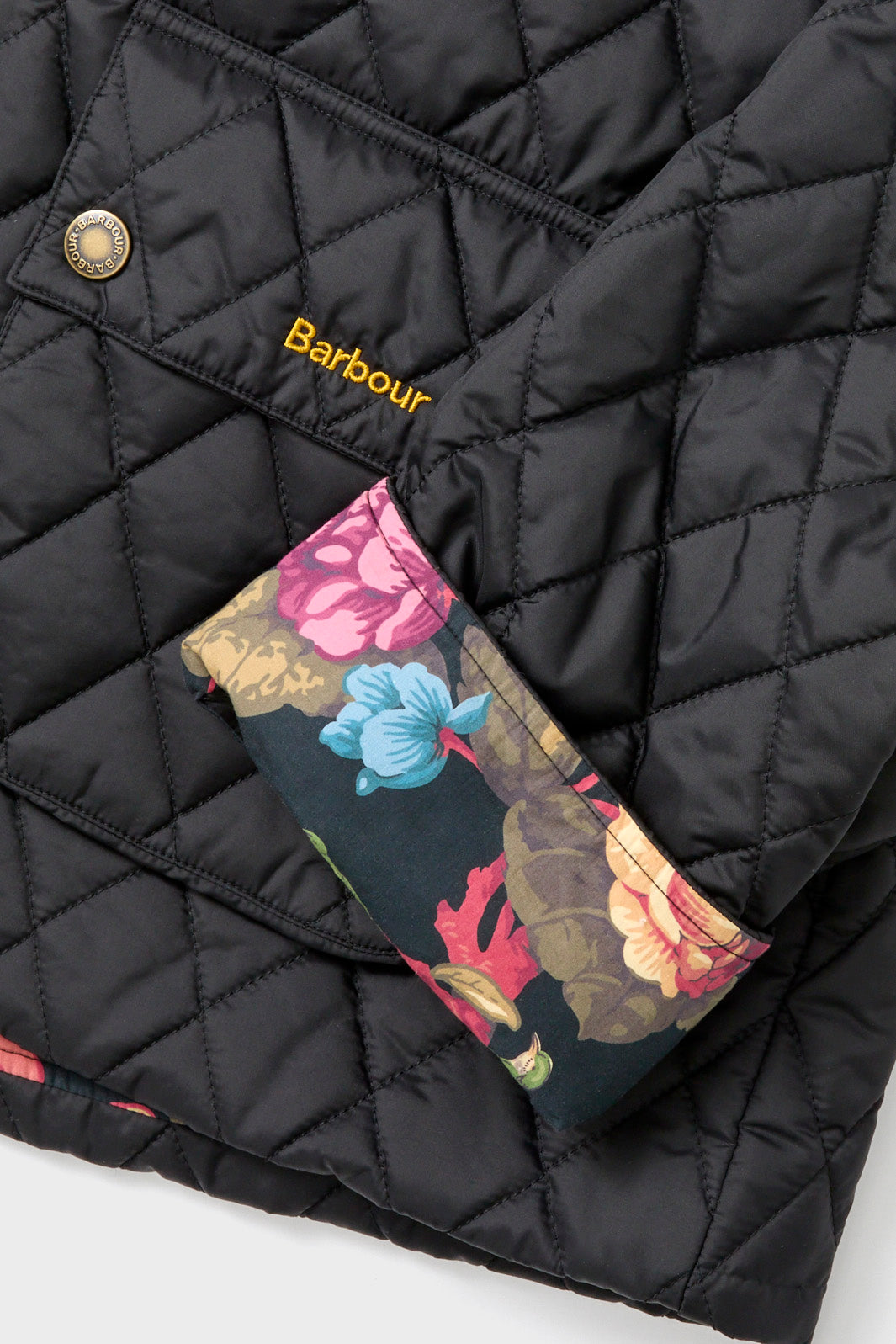 Black Barbour x Get Girly Kinsley Quilt-Get Girly