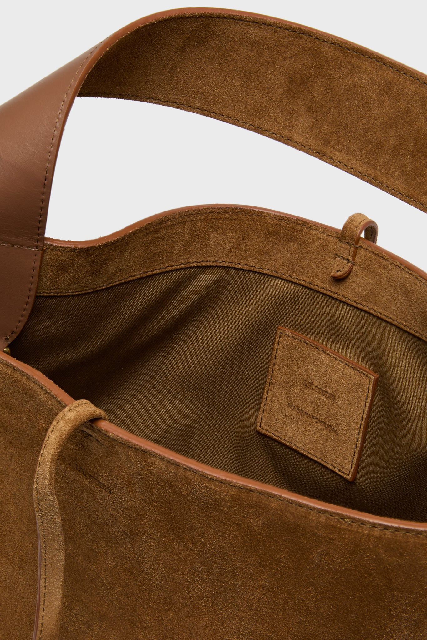 The Maple Brown Suede Norma Tote-Get Girly