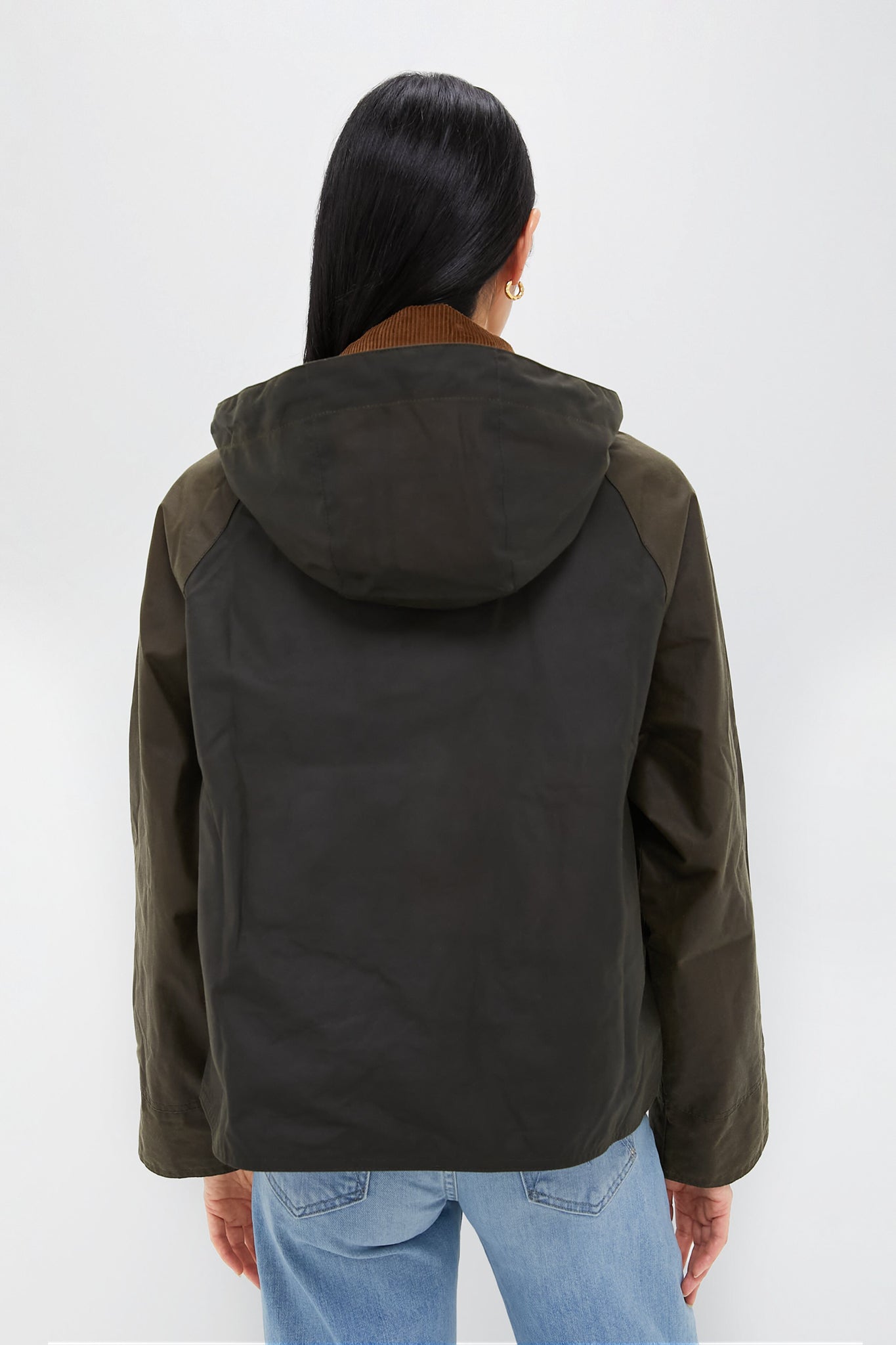 Archive Olive Reighton Wax Jacket-Get Girly