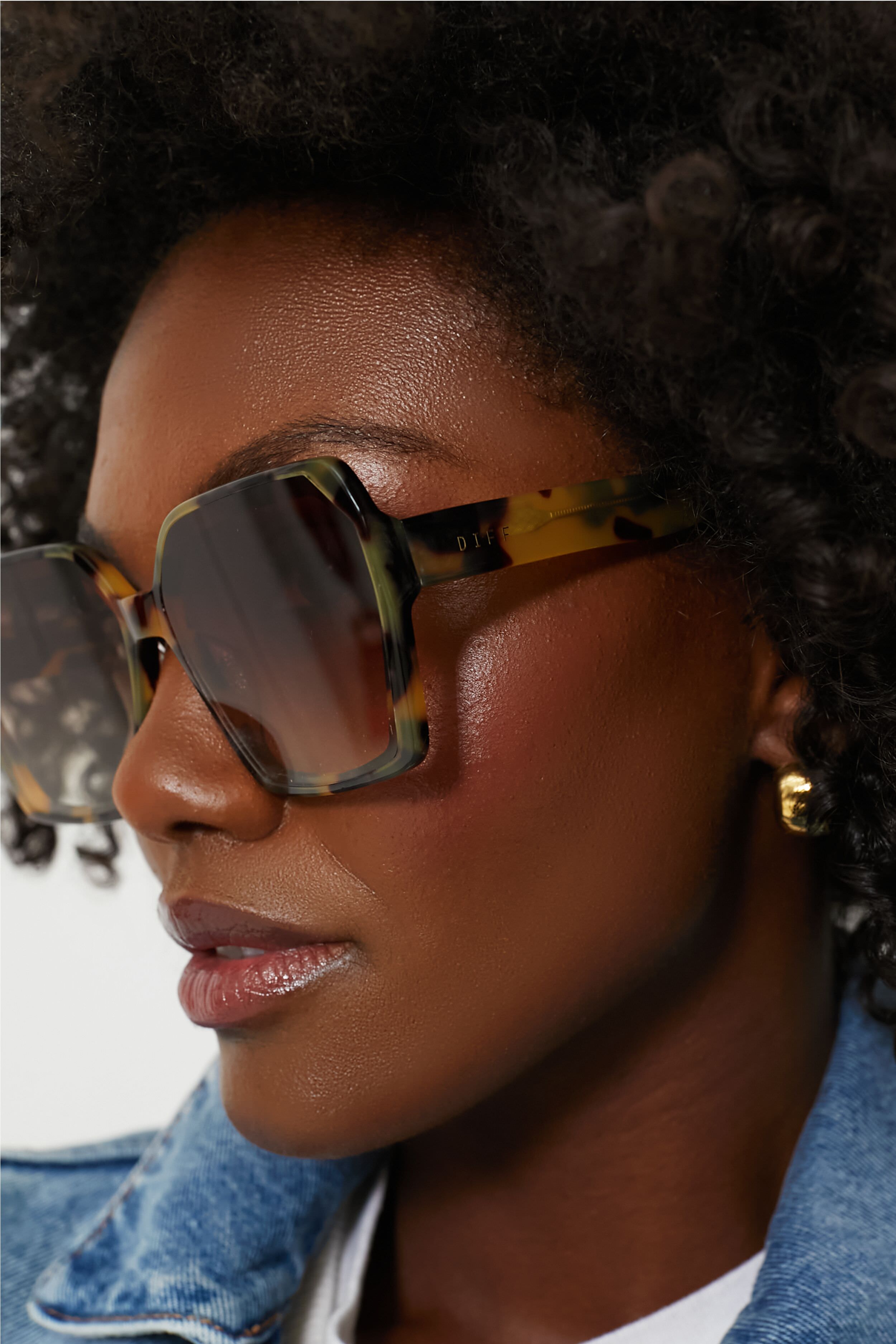 Tortoise Presley Sunglasses-Get Girly