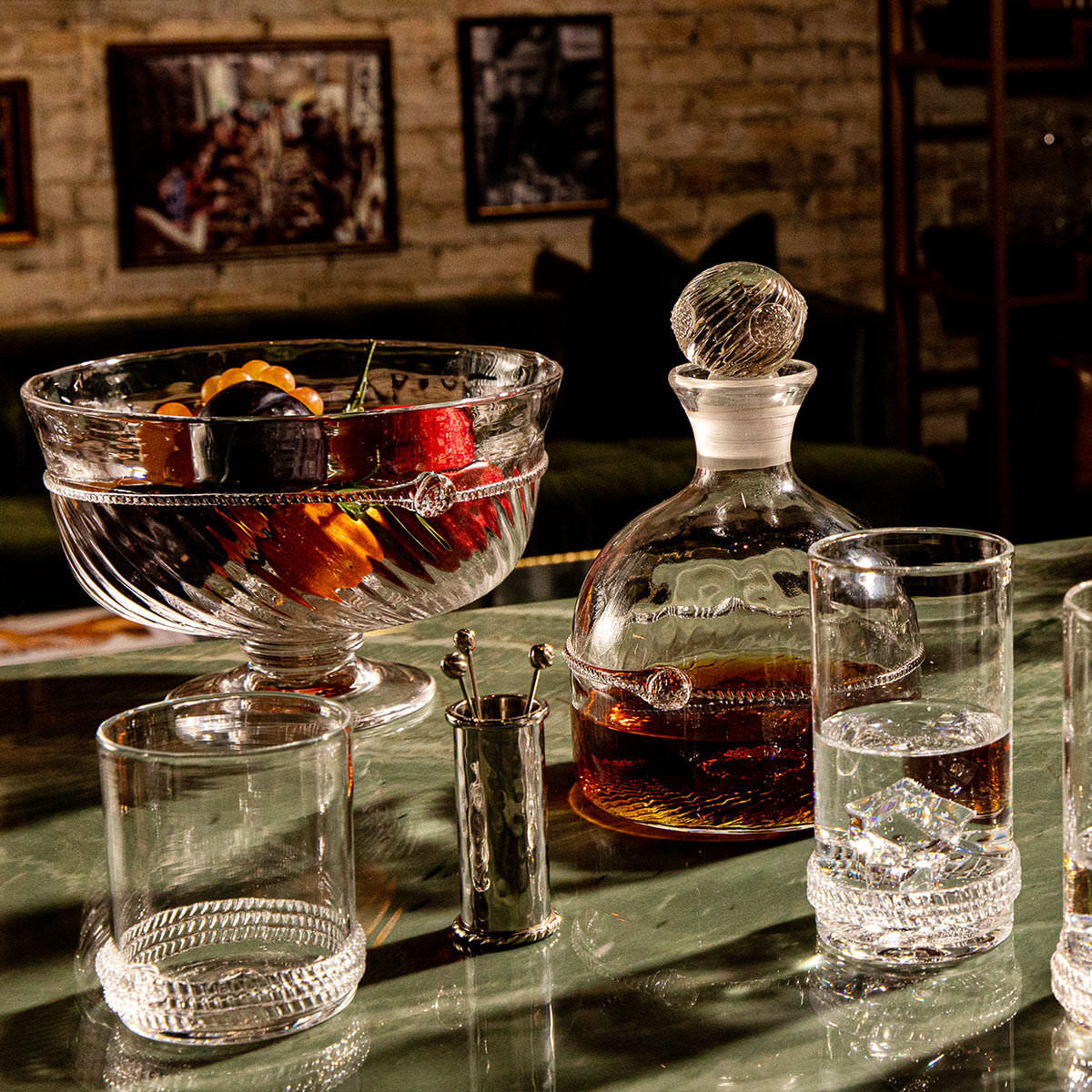 Amalia 10" Footed Bowl-Get Girly