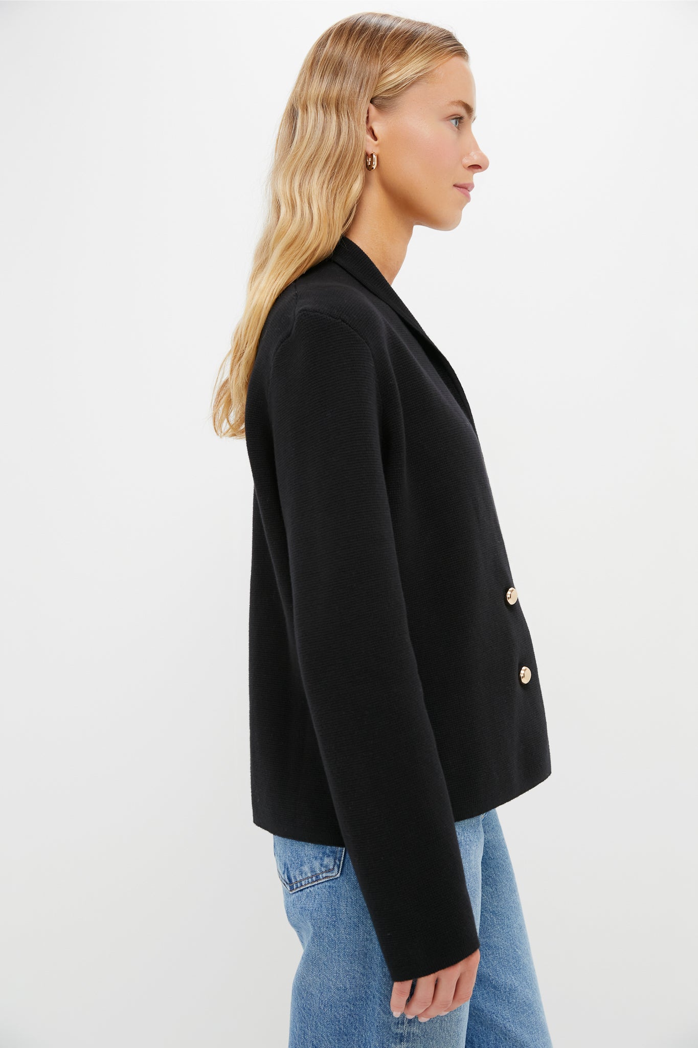 Black Cassandra Sweater-Get Girly