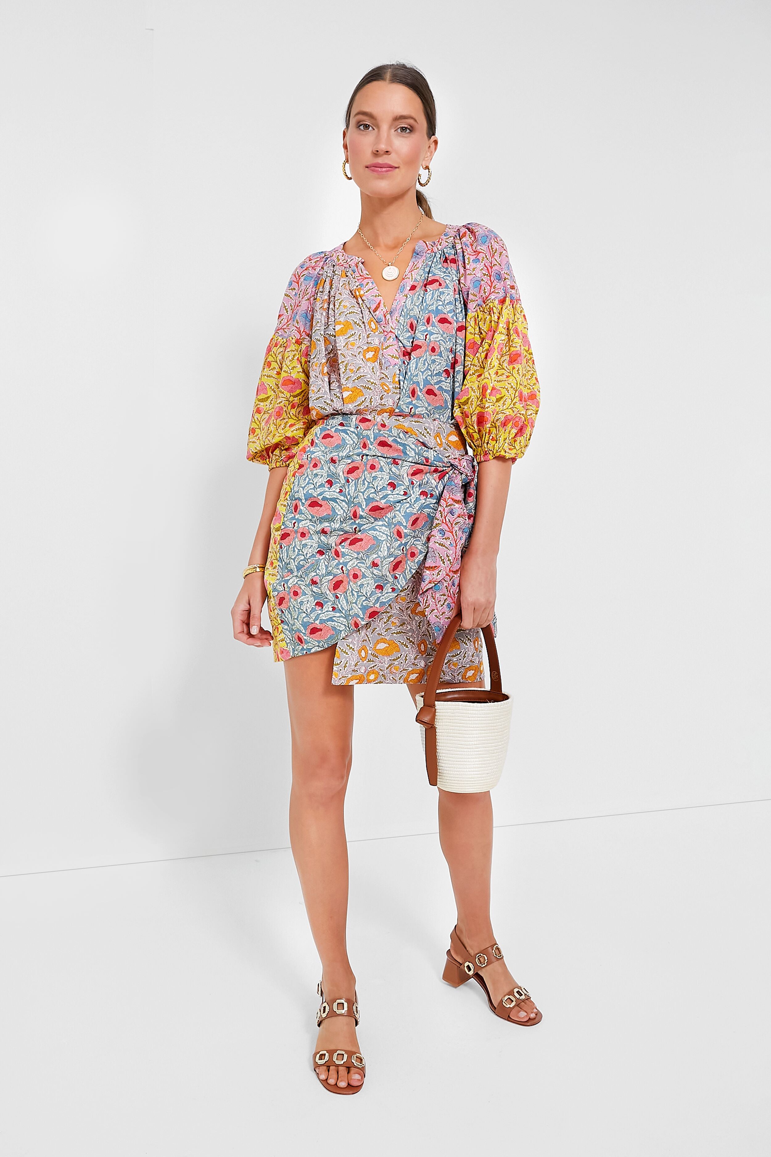 Multi Delilah Wrap Skirt-Get Girly