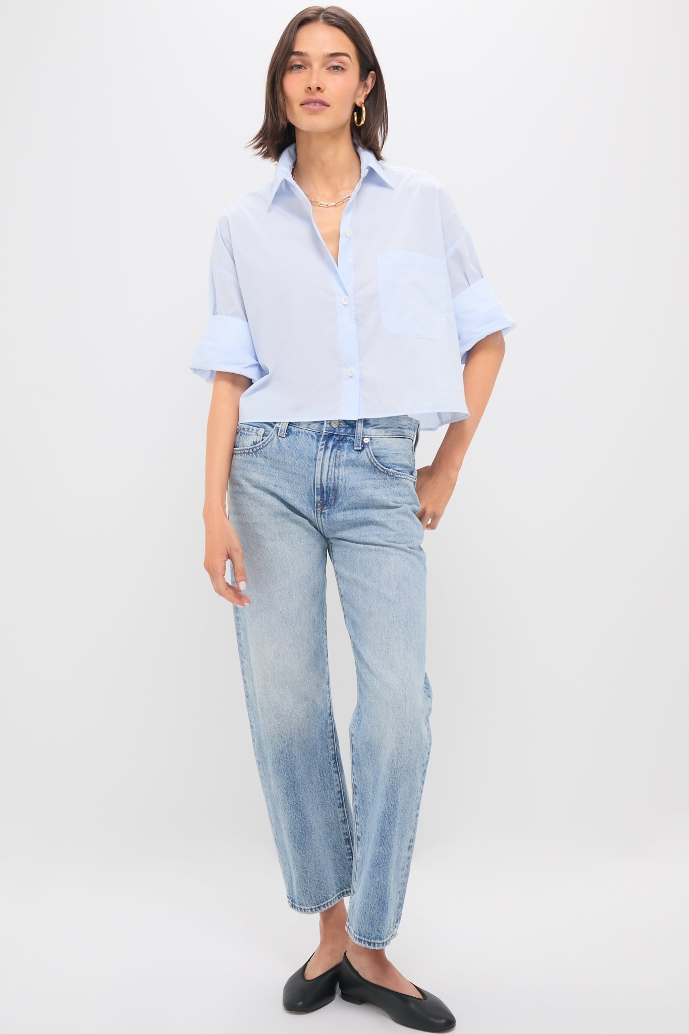 Baby Blue Next Ex Shirt-Get Girly