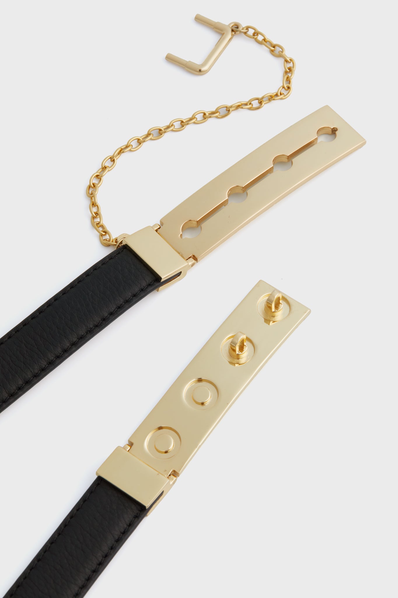 Black and Gold Tara Belt-Get Girly