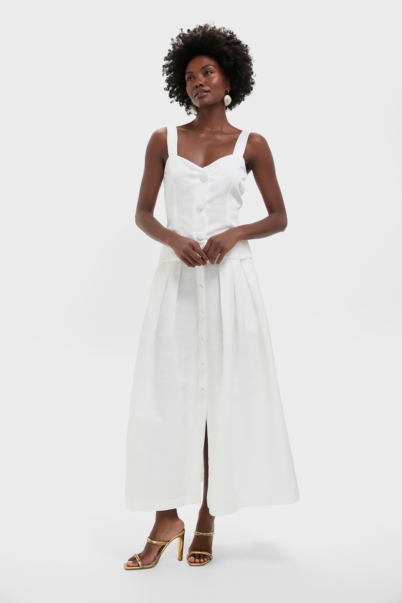 White Dora Textured Top-Get Girly