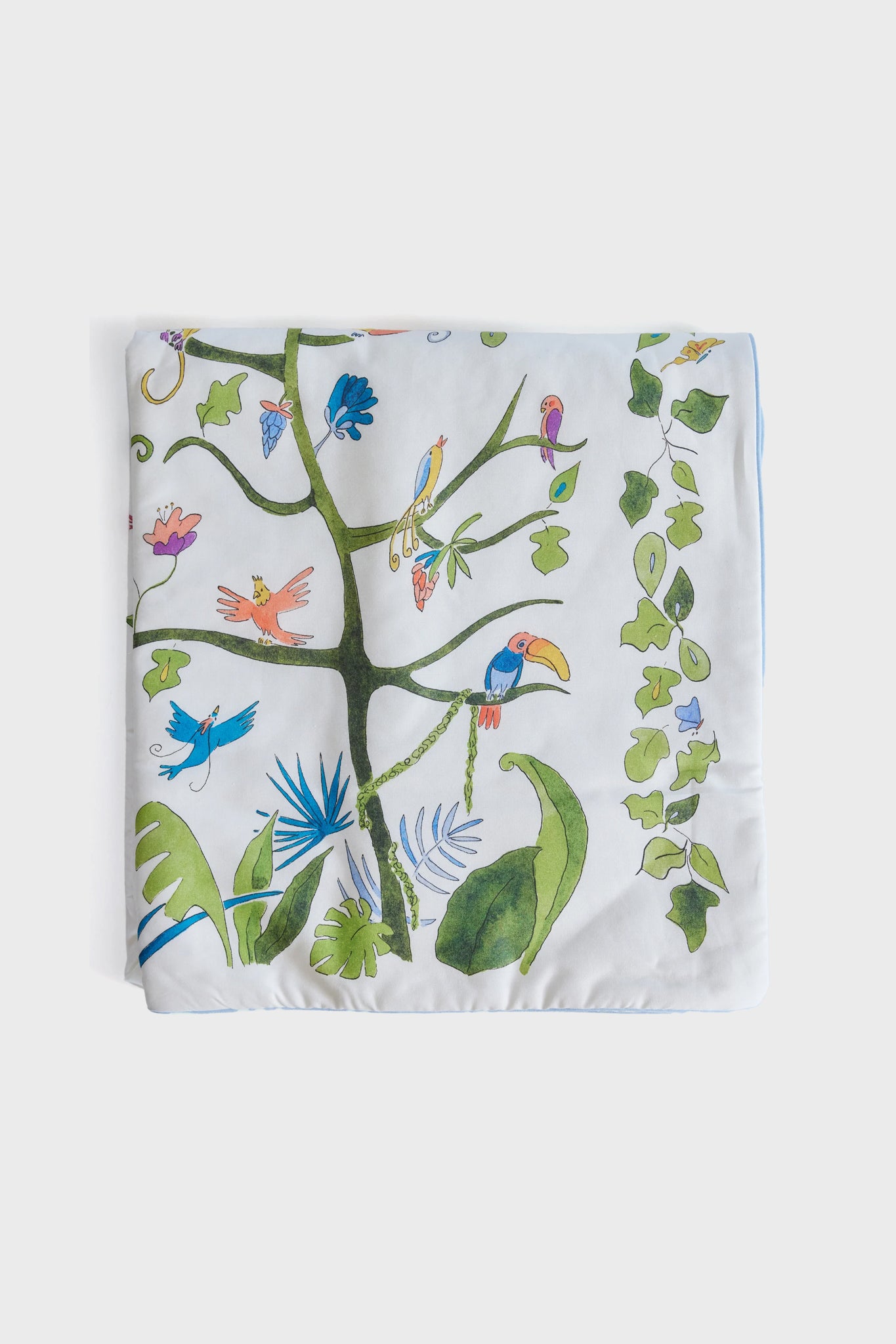 Tropical Placement Reversible Crib Quilt-Get Girly