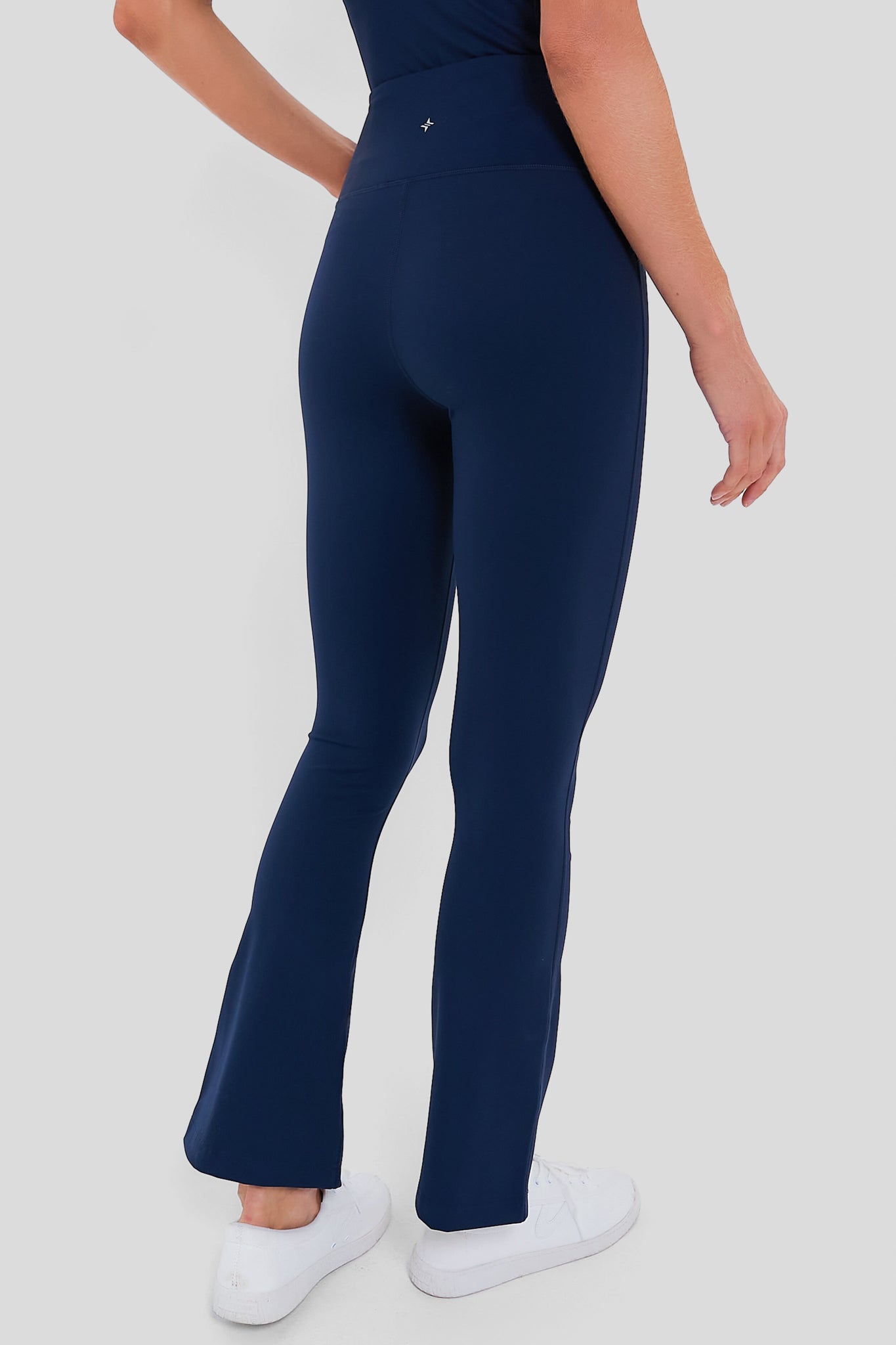 Navy High Rise Compression Millie Yoga Pant-Get Girly