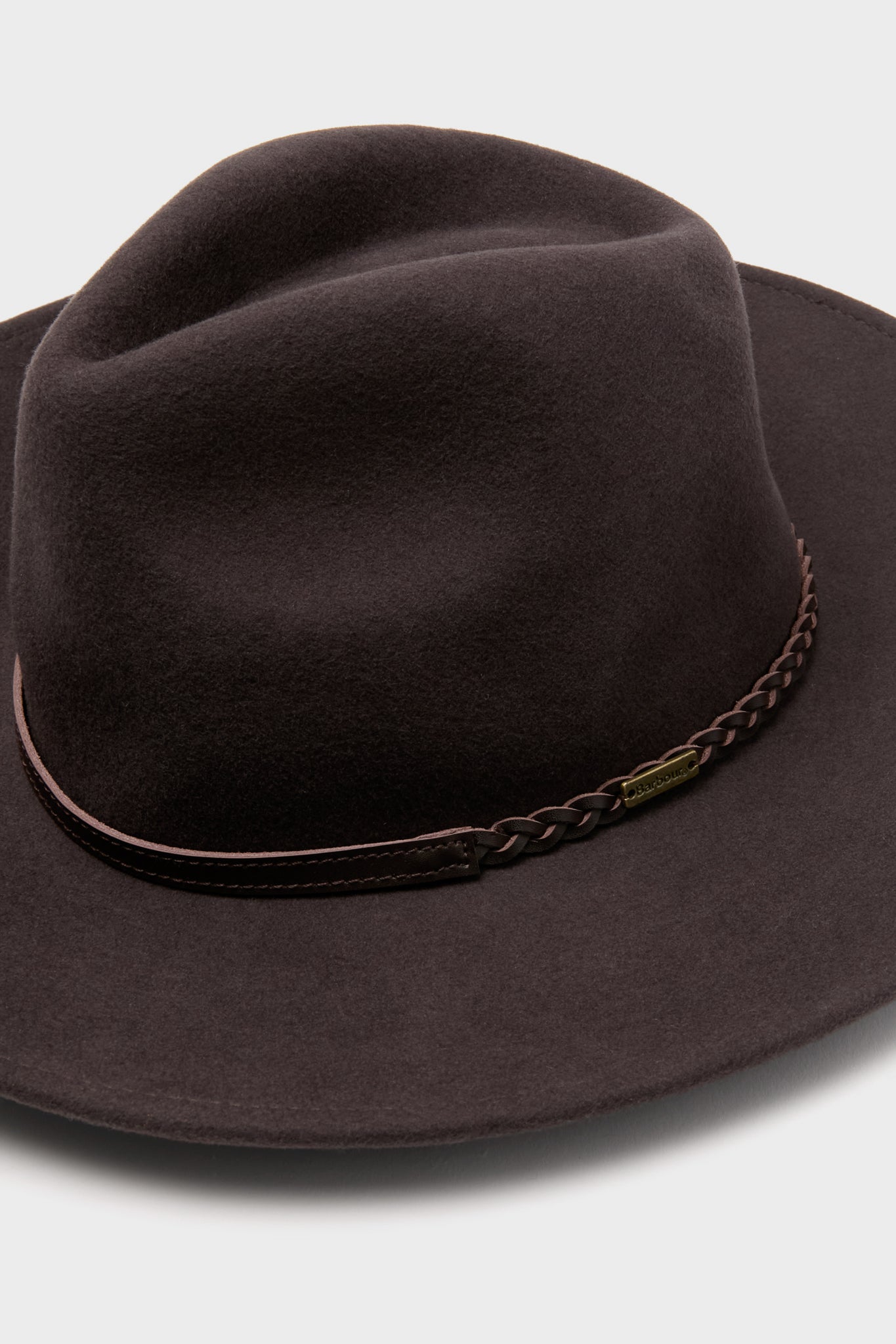 Chocolate Tack Fedora-Get Girly