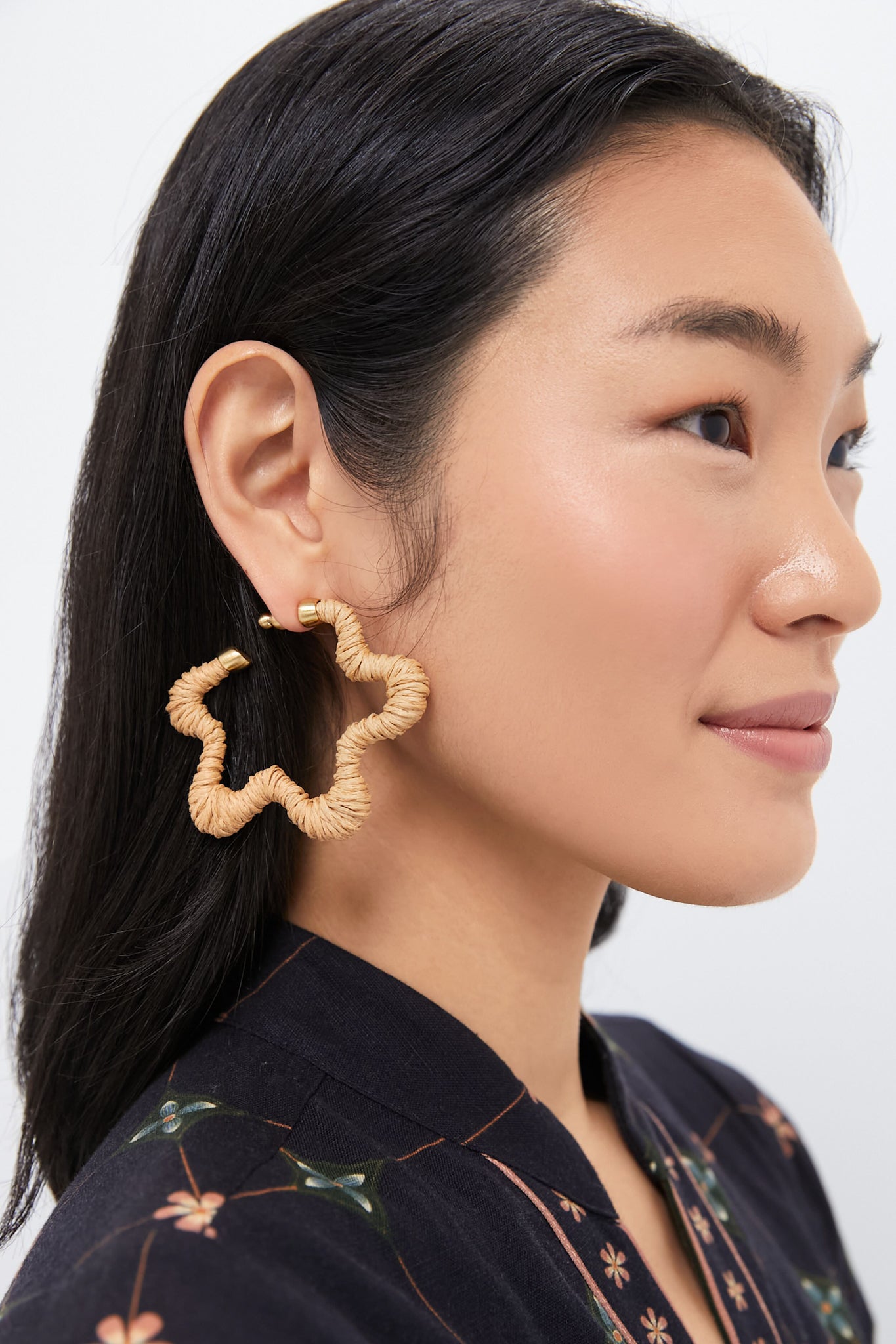 Toasted Natural Emiko Earrings-Get Girly