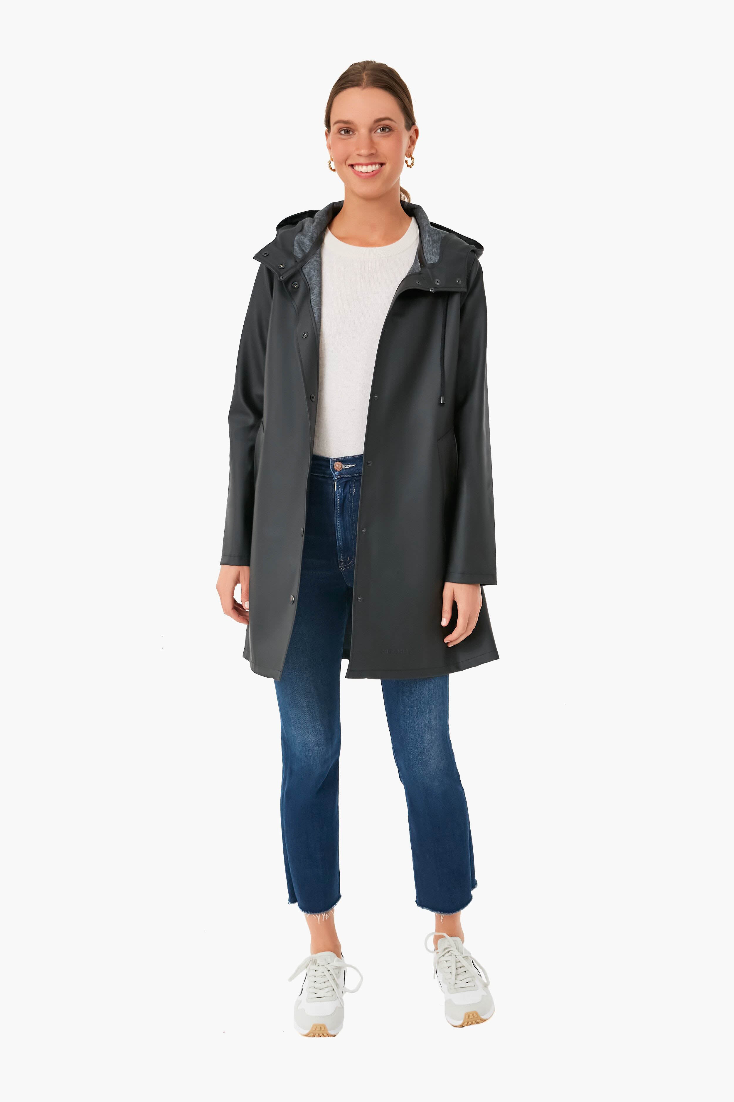 Black Mosebacke Raincoat-Get Girly