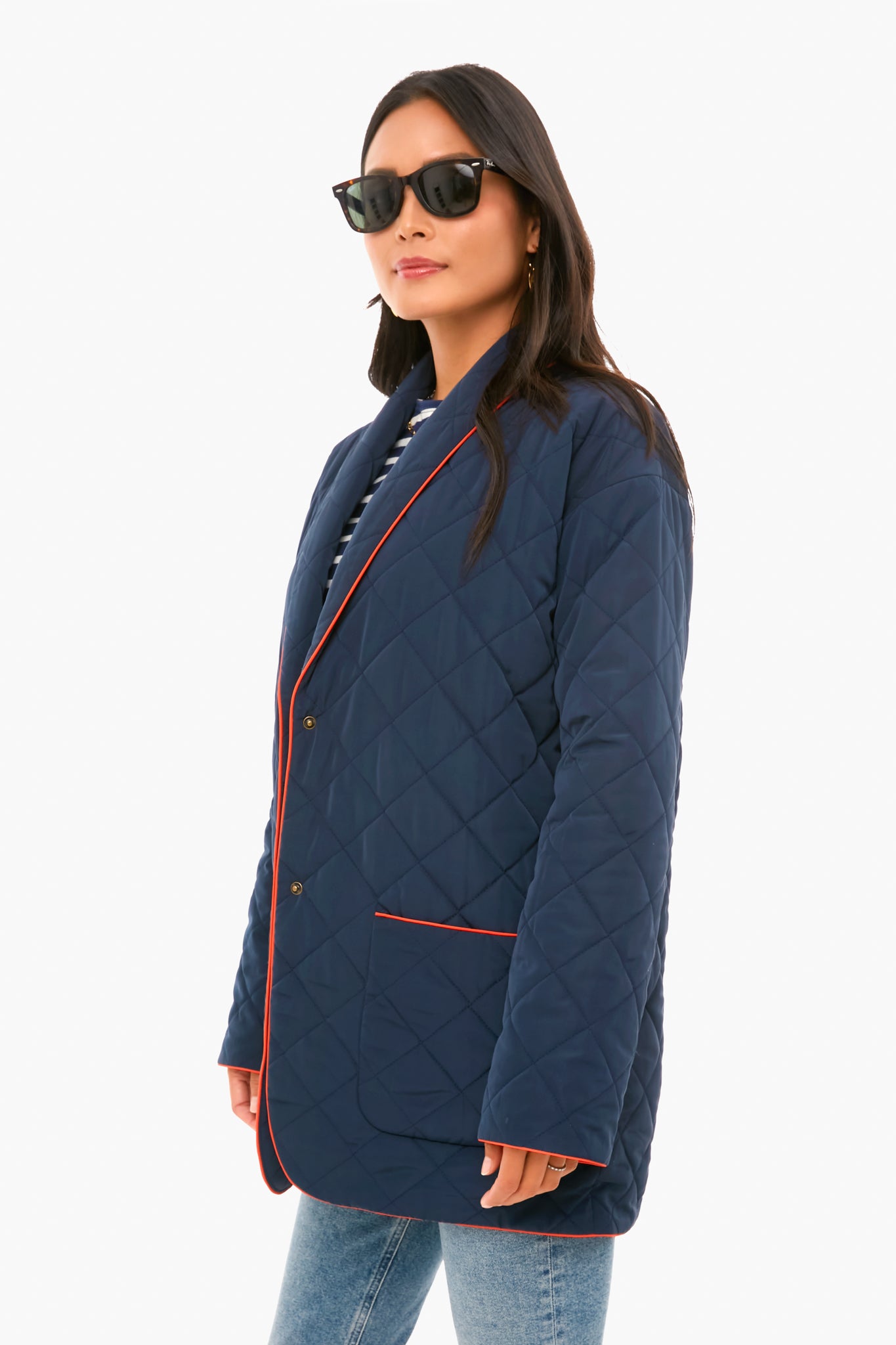 The Navy Connery Jacket-Get Girly