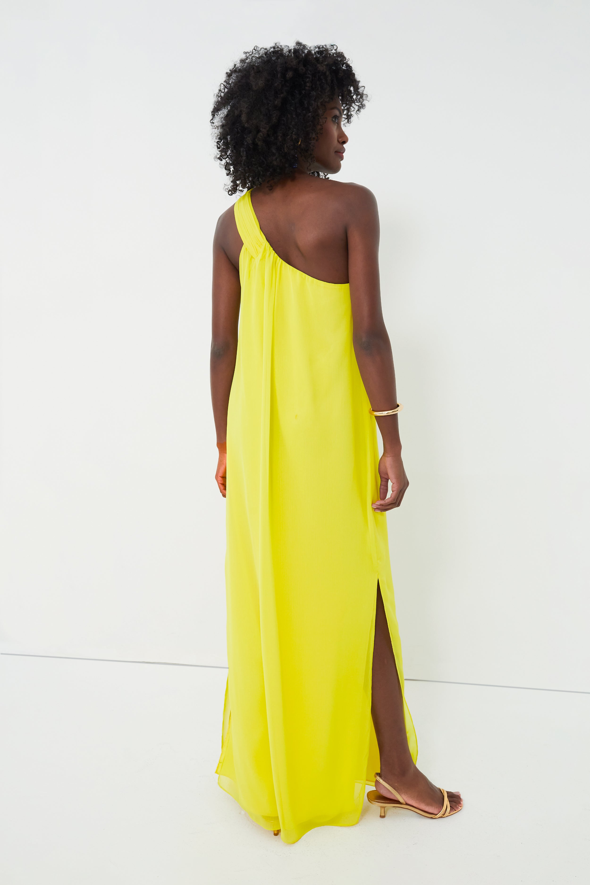 Yellow Soleil Gown-Get Girly
