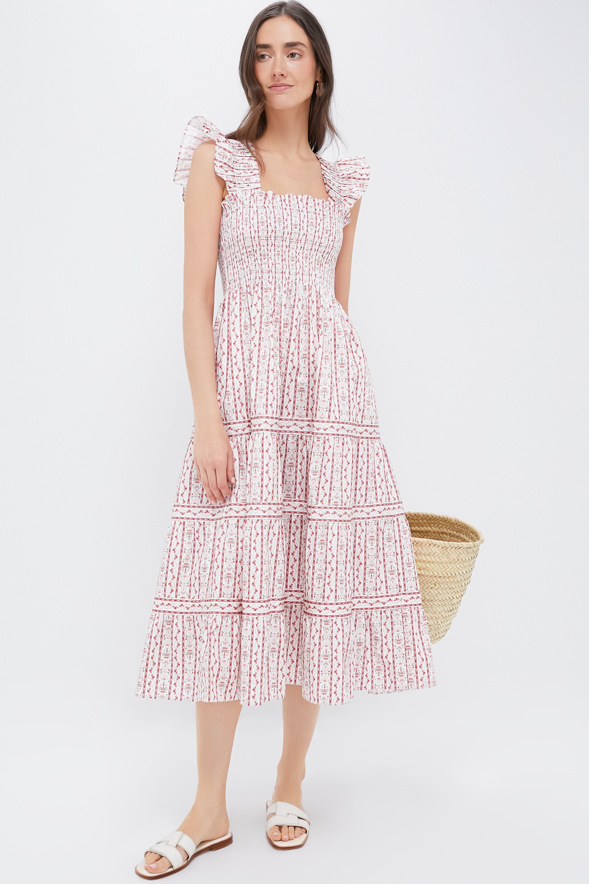 White Leather Muse Sandals-Get Girly