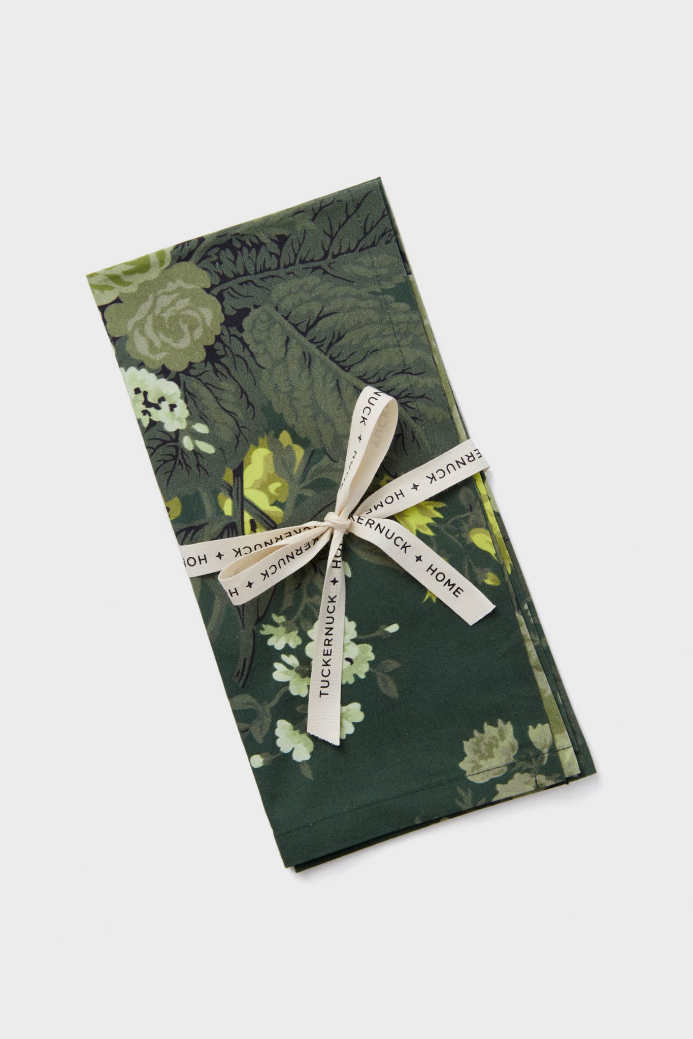 Verdant Floral Printed Napkins Set of 4-Get Girly