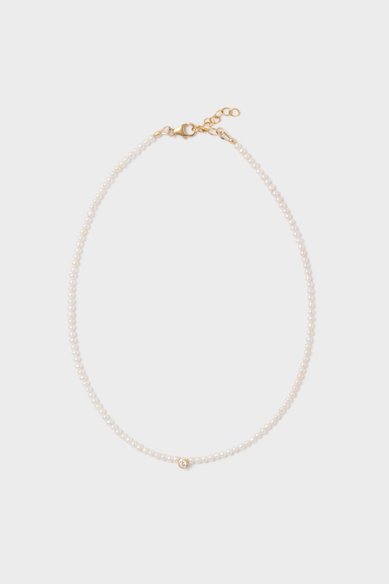 White Claire Necklace-Get Girly