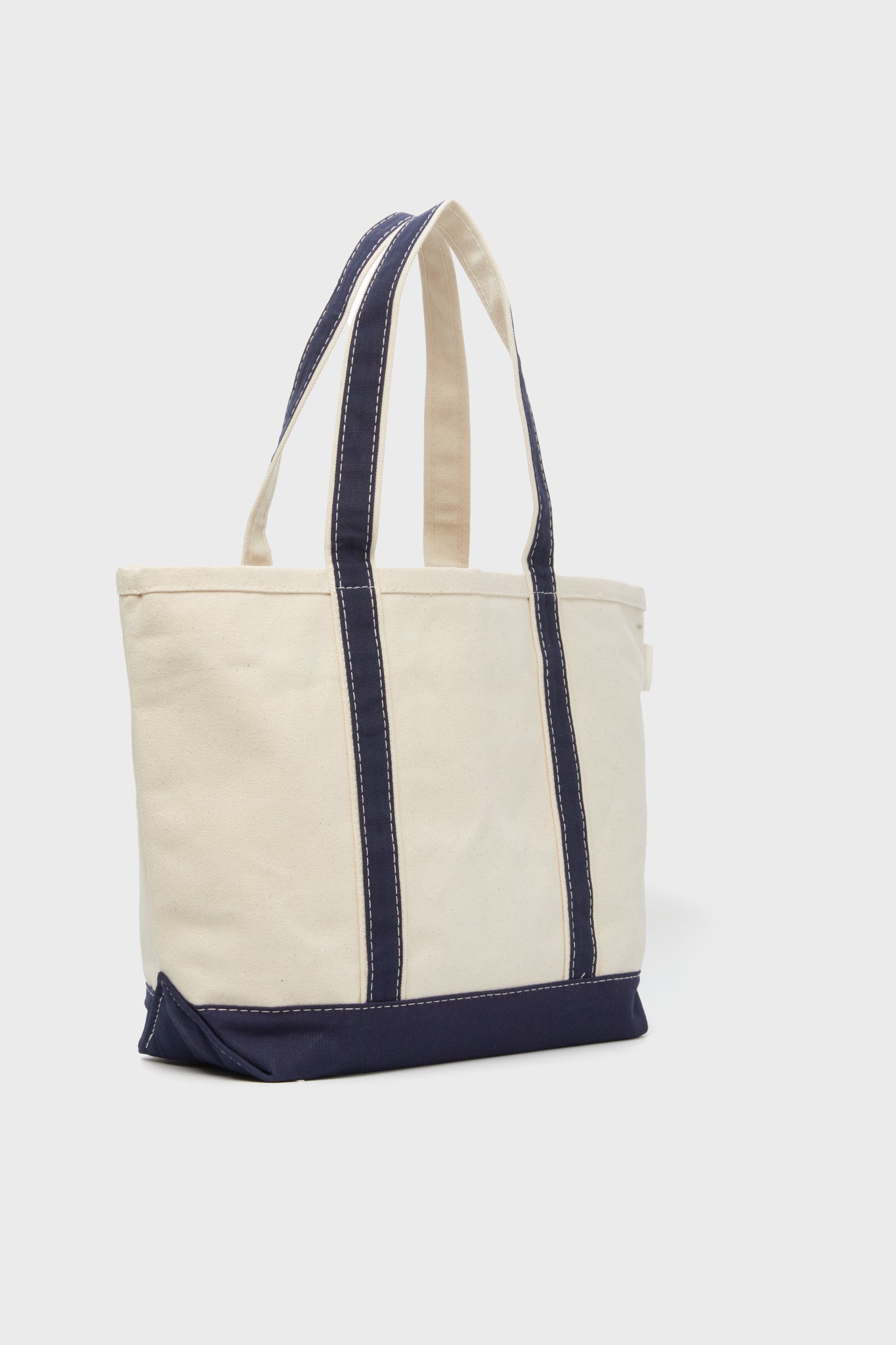 Navy Medium Canvas Tote-Get Girly