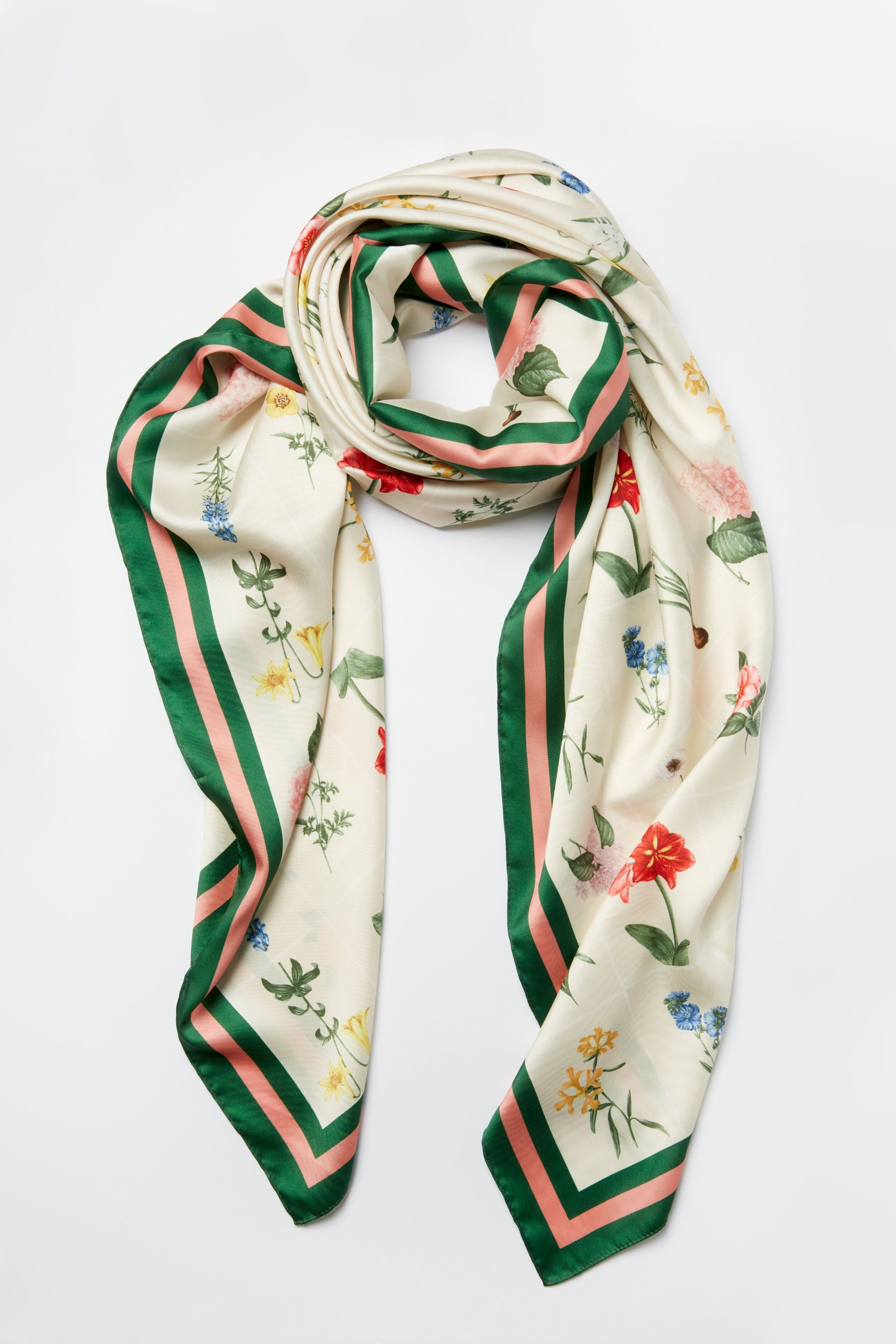 Fresh Buds Scarf-Get Girly