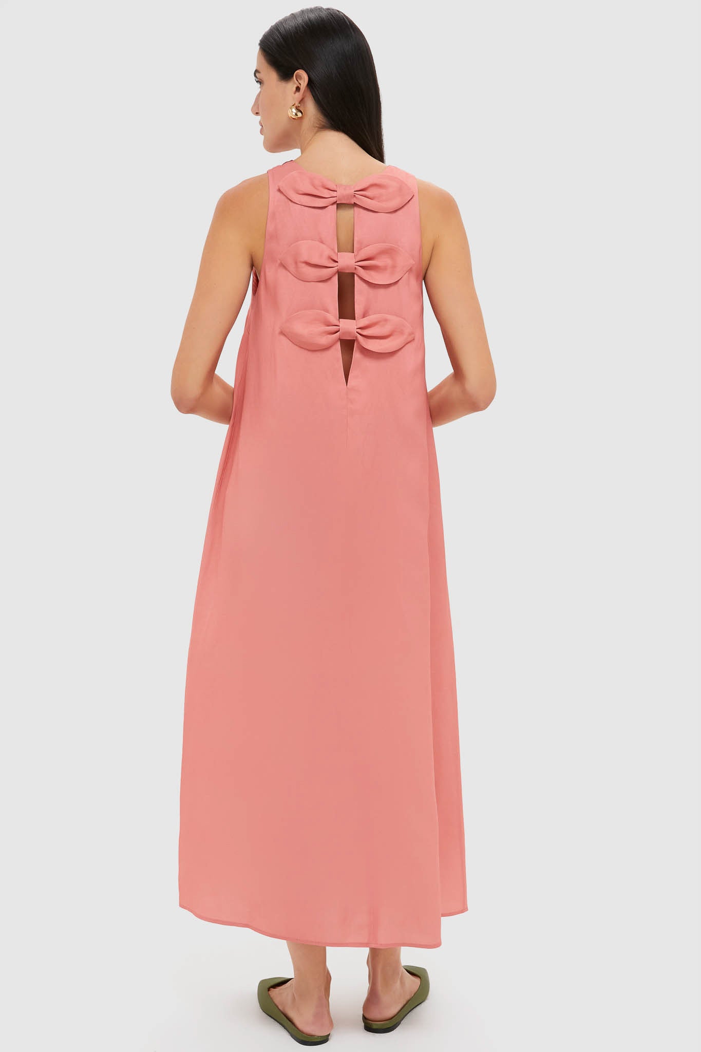 Coral Poppy Portia Dress-Get Girly