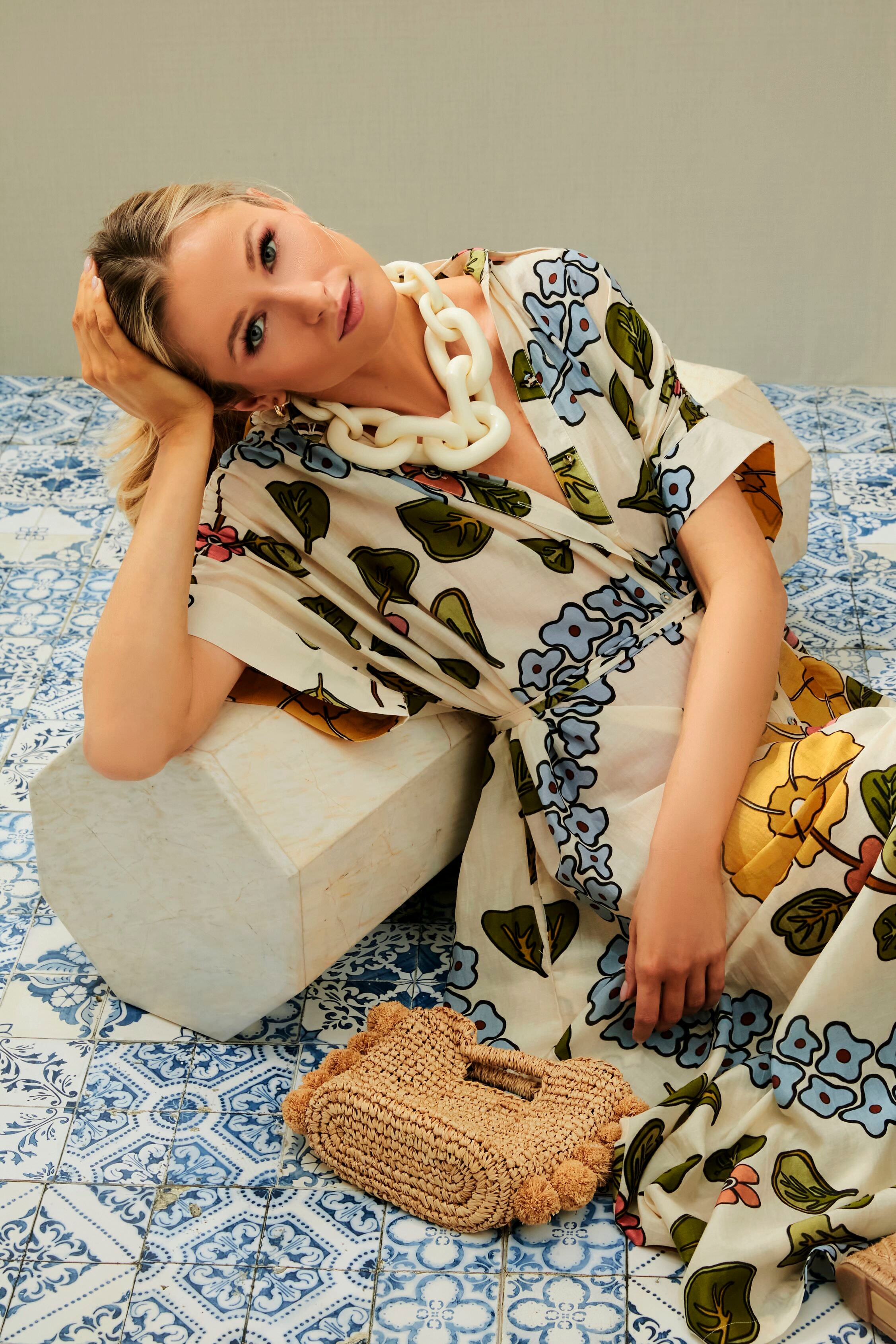 Wreath of Flowers Valerie Kaftan-Get Girly