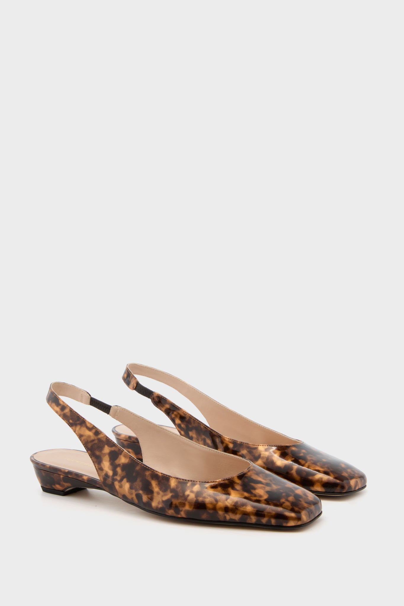 Tortoise Liv Slingback Flats-Get Girly