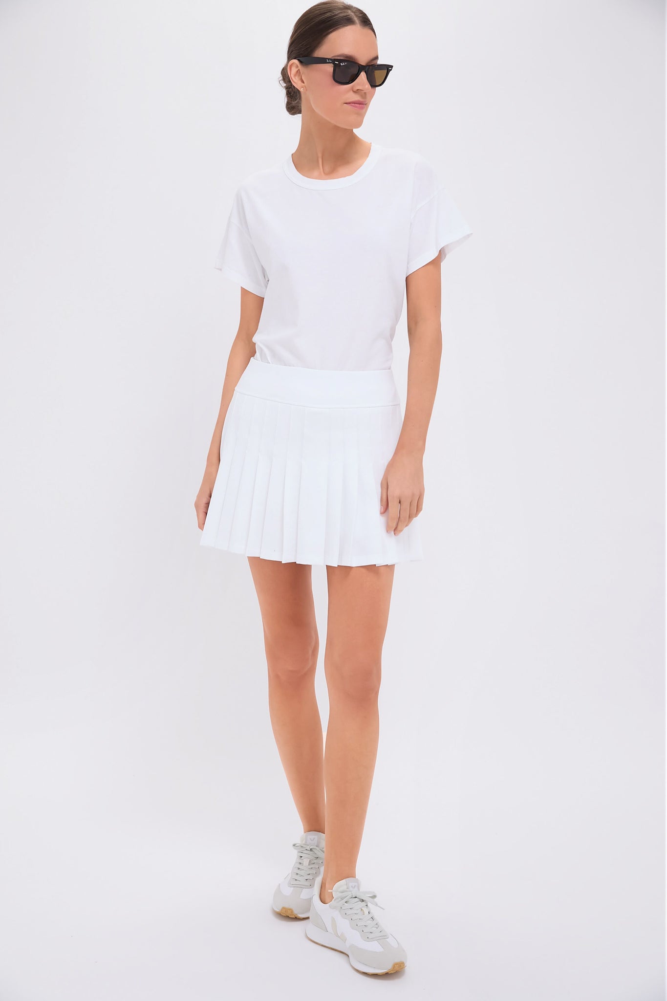 White Pierre Rio Branco II Sneakers-Get Girly